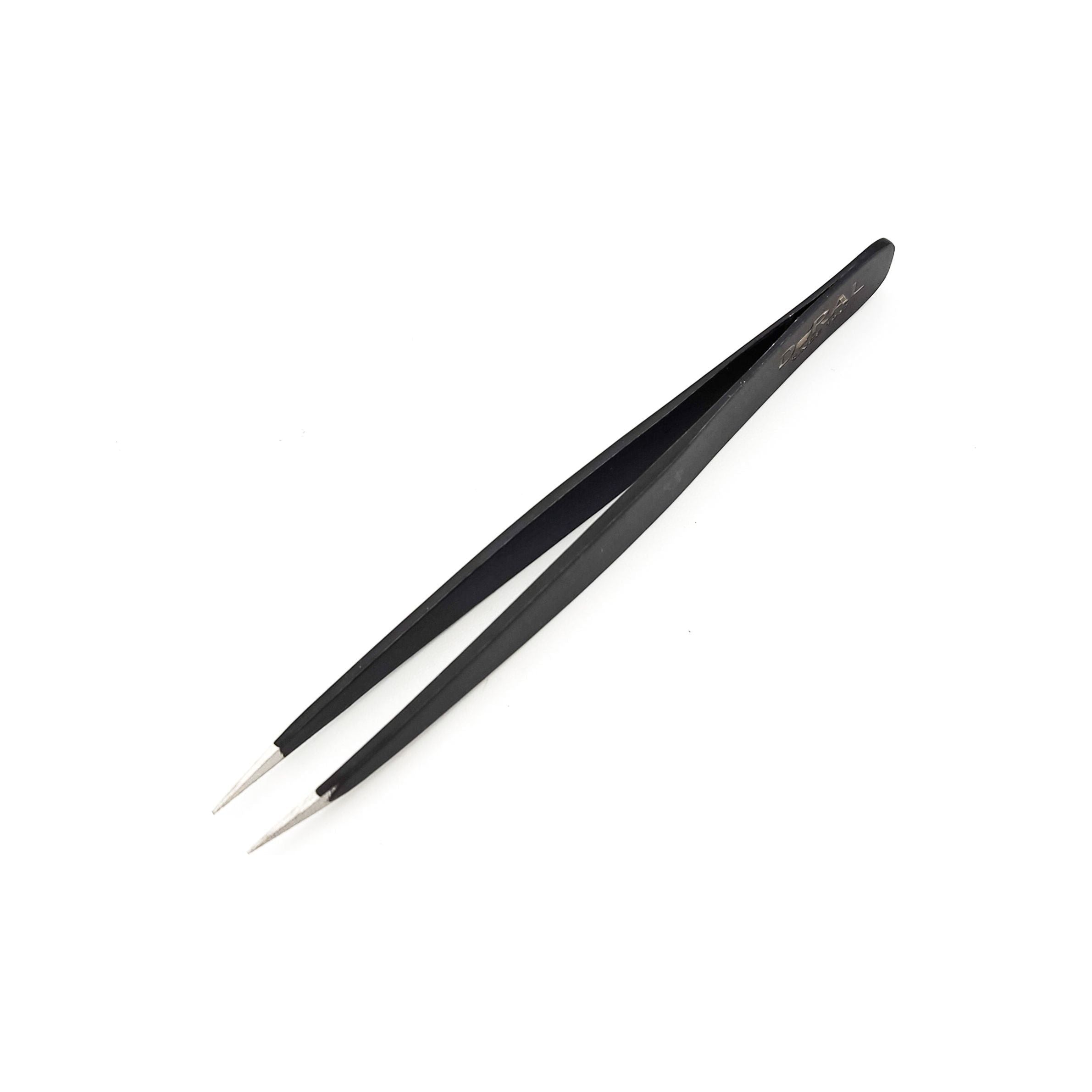 Dural Pointed Tweezer Black by Pasteur Pharmacy