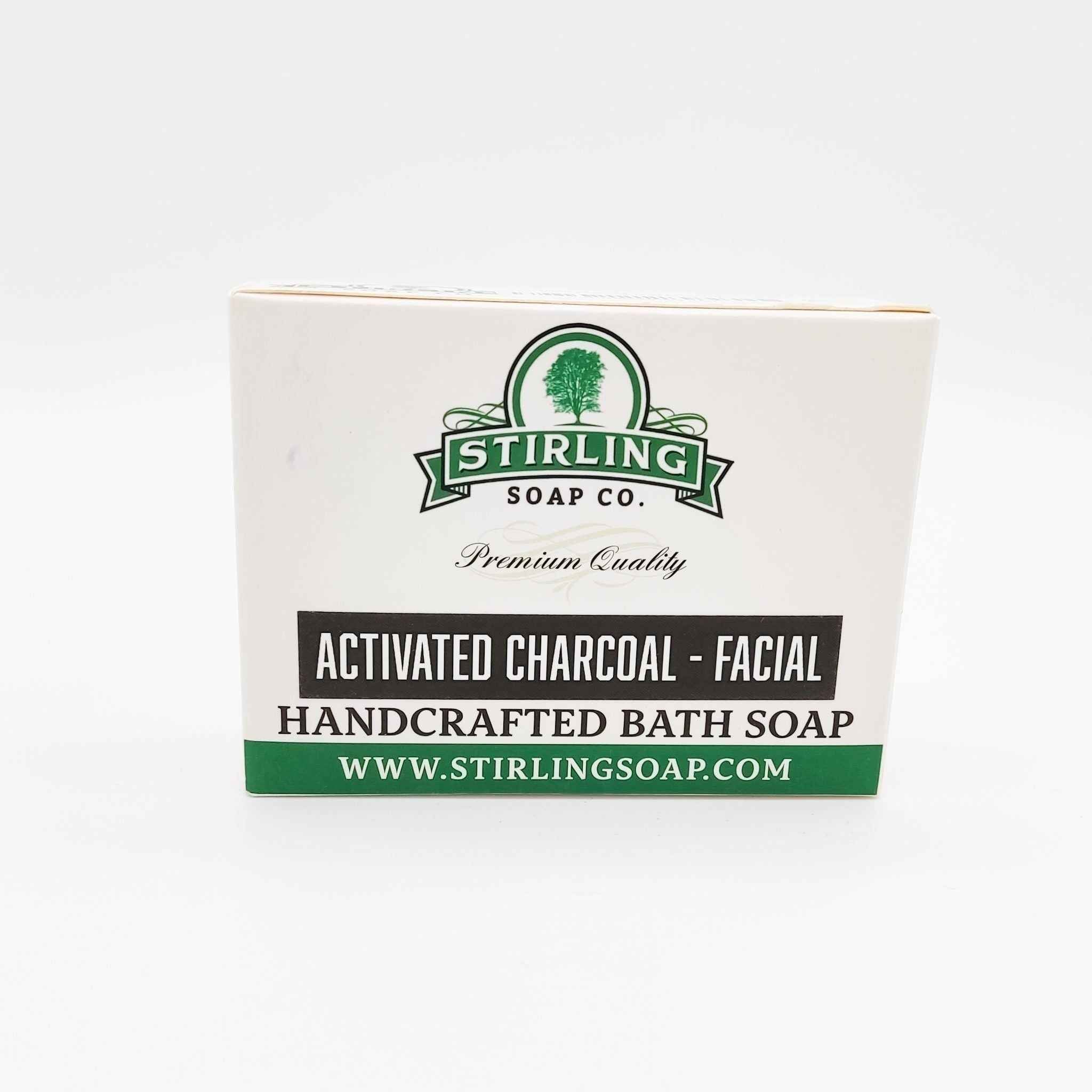 Stirling Soap Co. Activated Charcoal - Facial Bath Soap 5.5 Oz