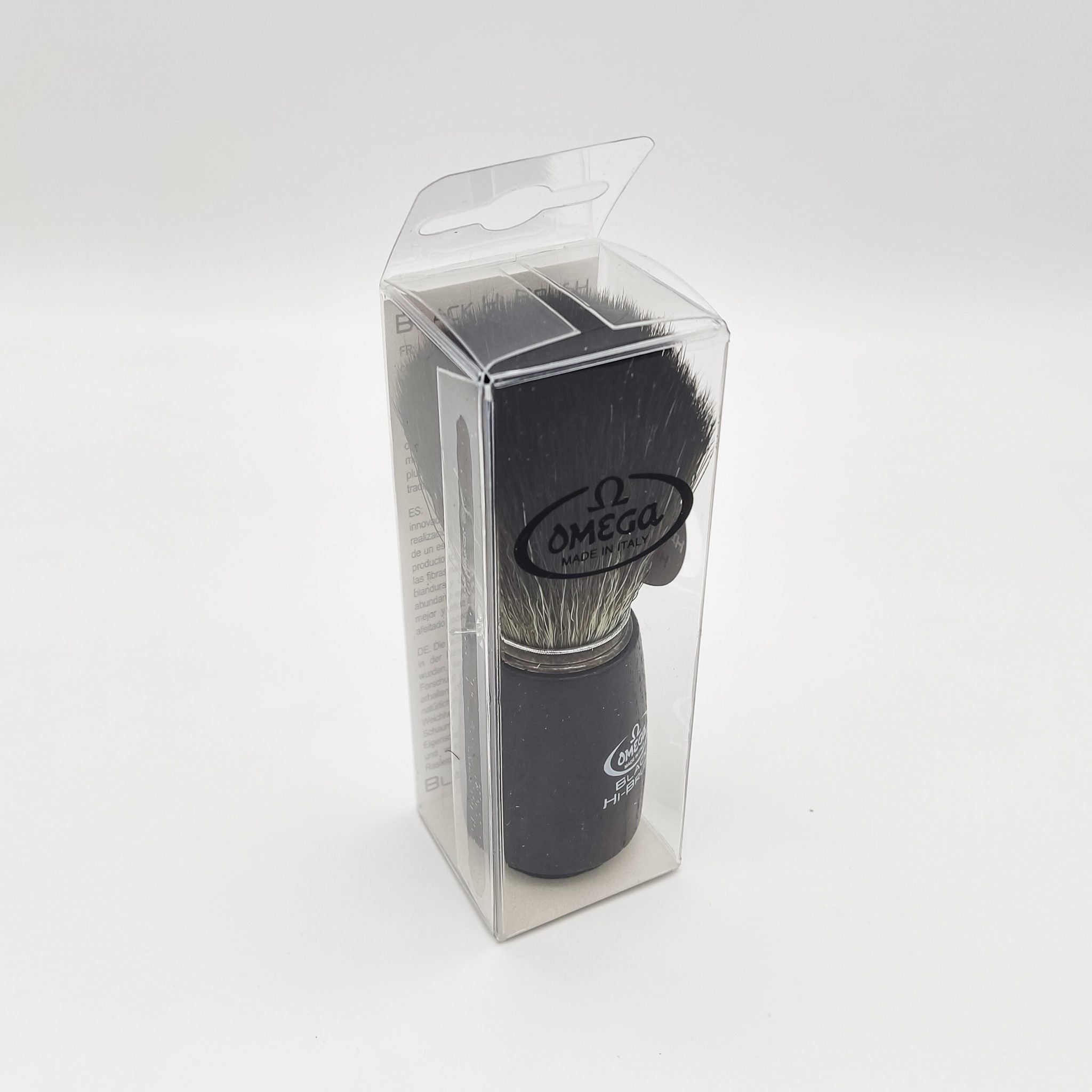 Omega shaving brush 0196712 synthetic fibre by Pasteur Pharmacy