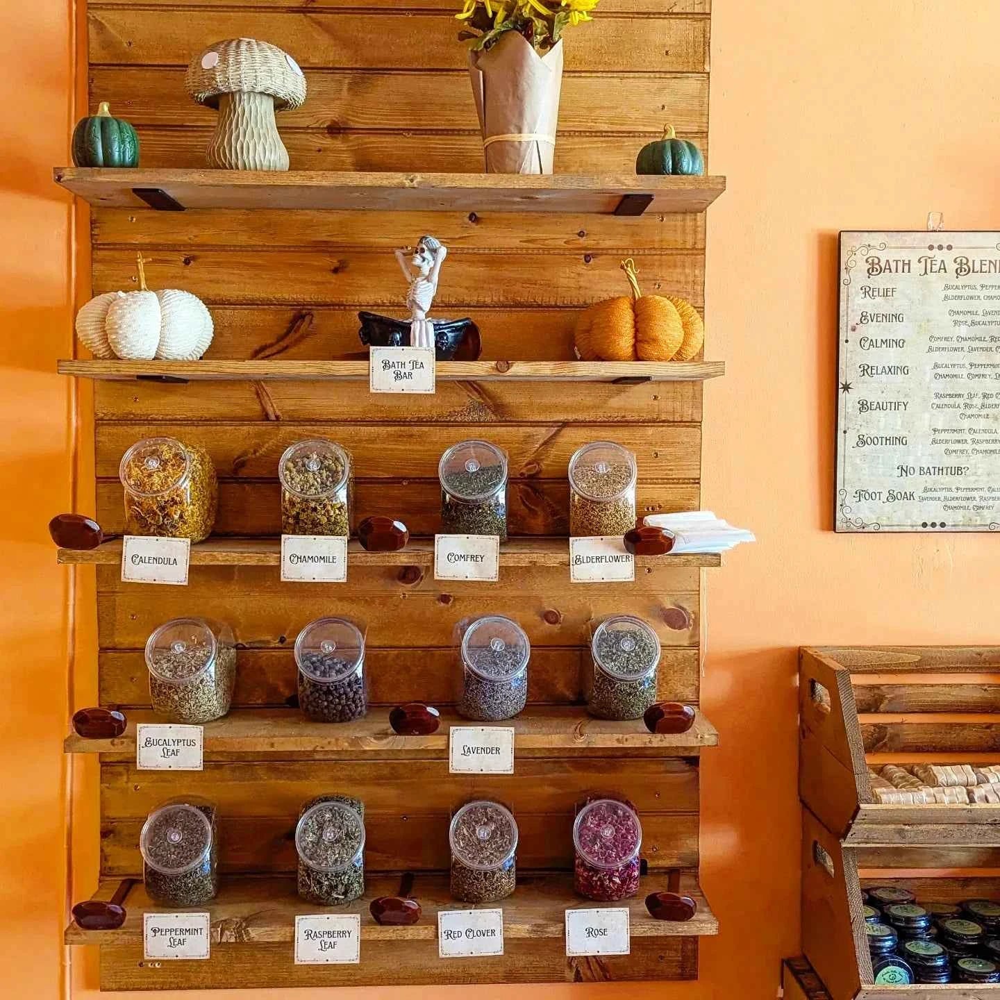 All-Natural Bath Teas