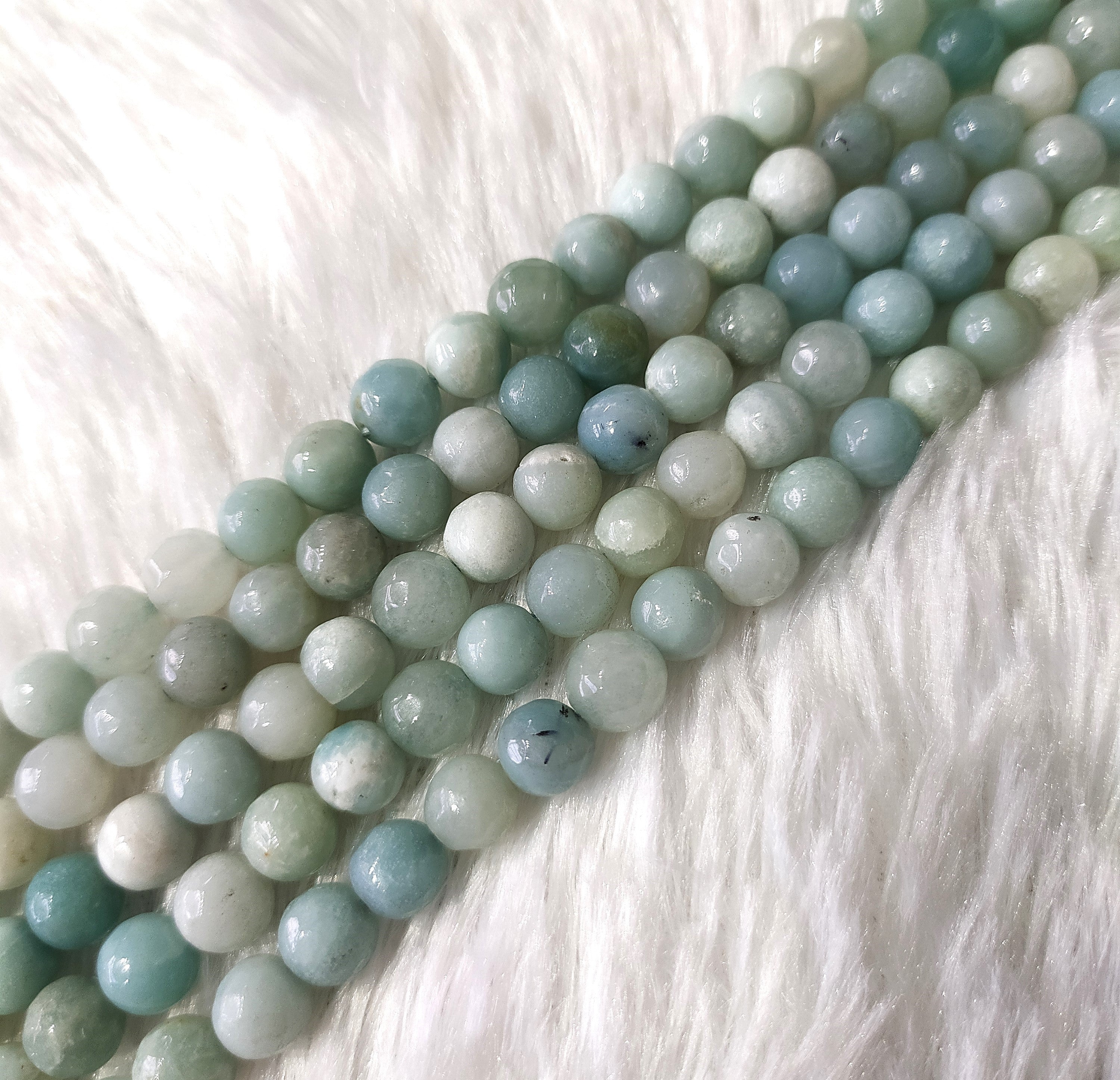 Amazonite Faceted Beads, Crystal Beads for Jewelry DestGlow
