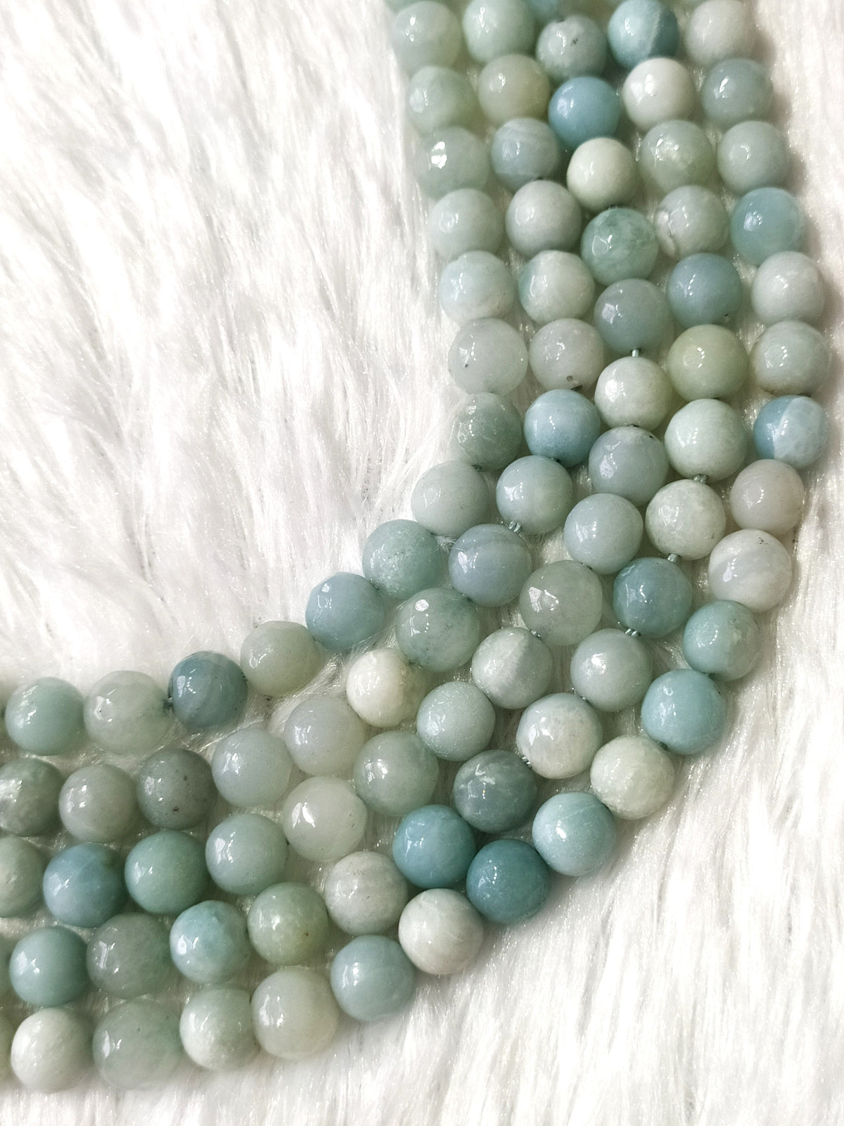 Amazonite Faceted Beads, Crystal Beads for Jewelry DestGlow