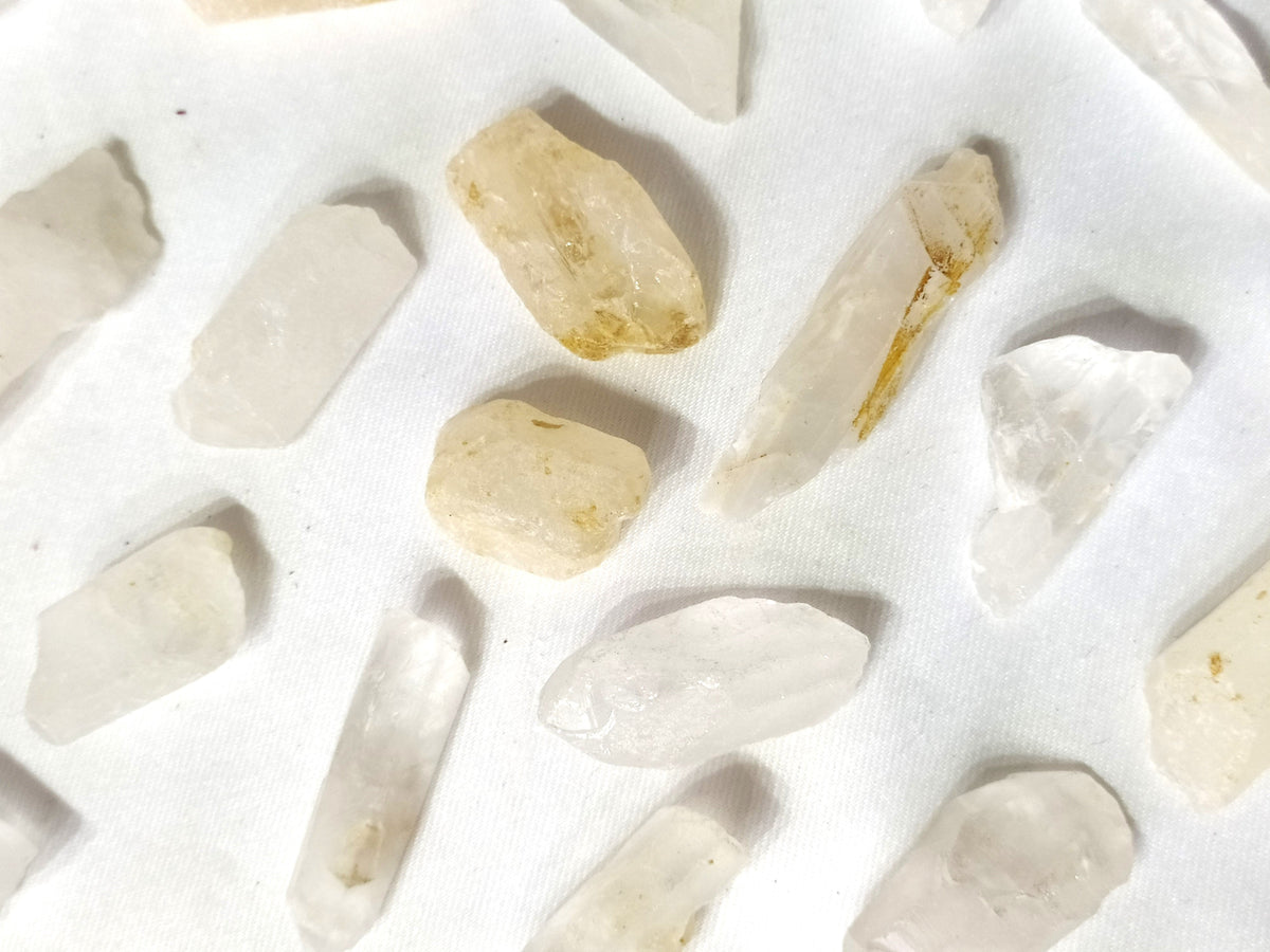 100g Clear Quartz Natural Points, Healing Crystal Points.