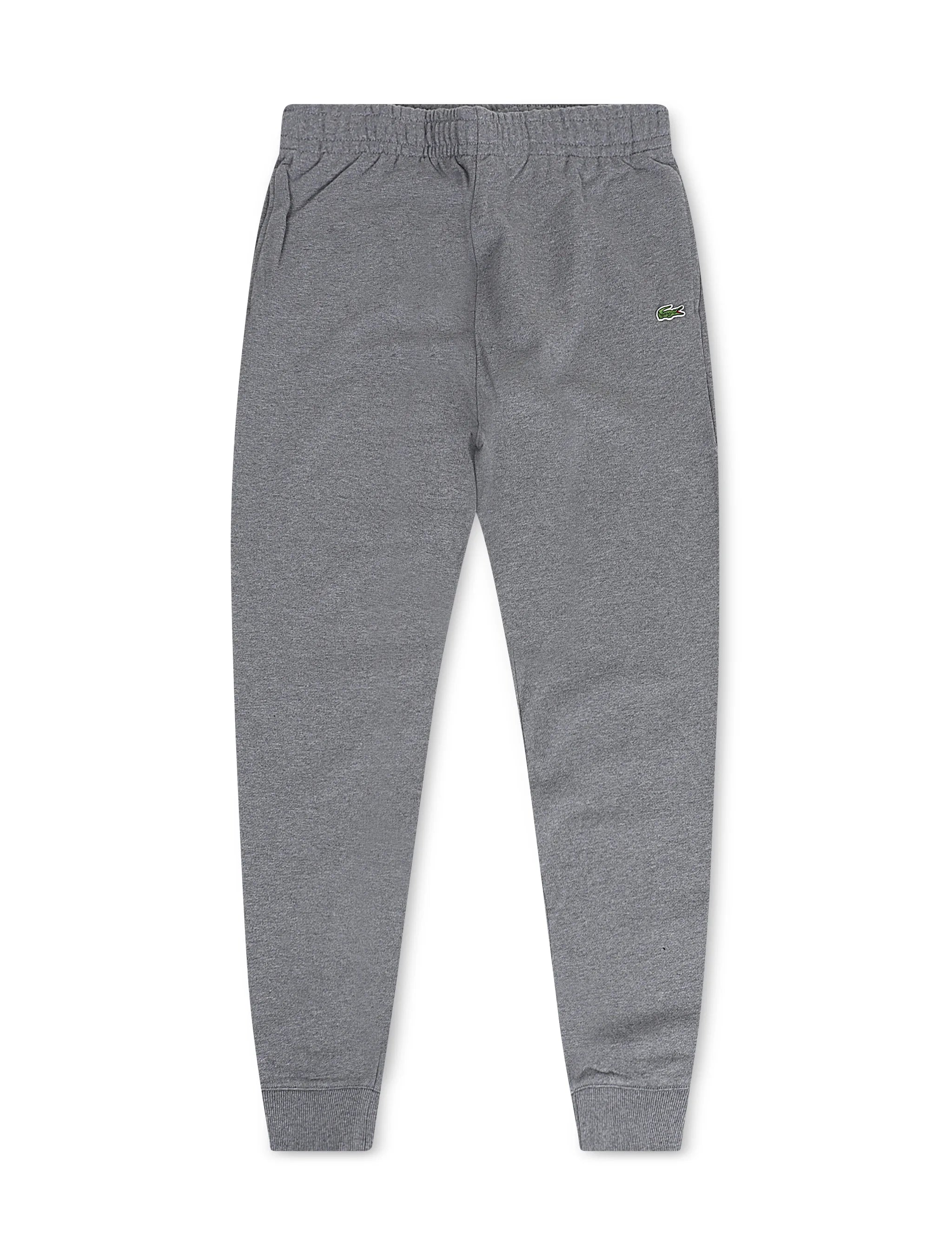 Lacoste Original Cotton Fleece Sweatpants - Grey by Denim Exchange