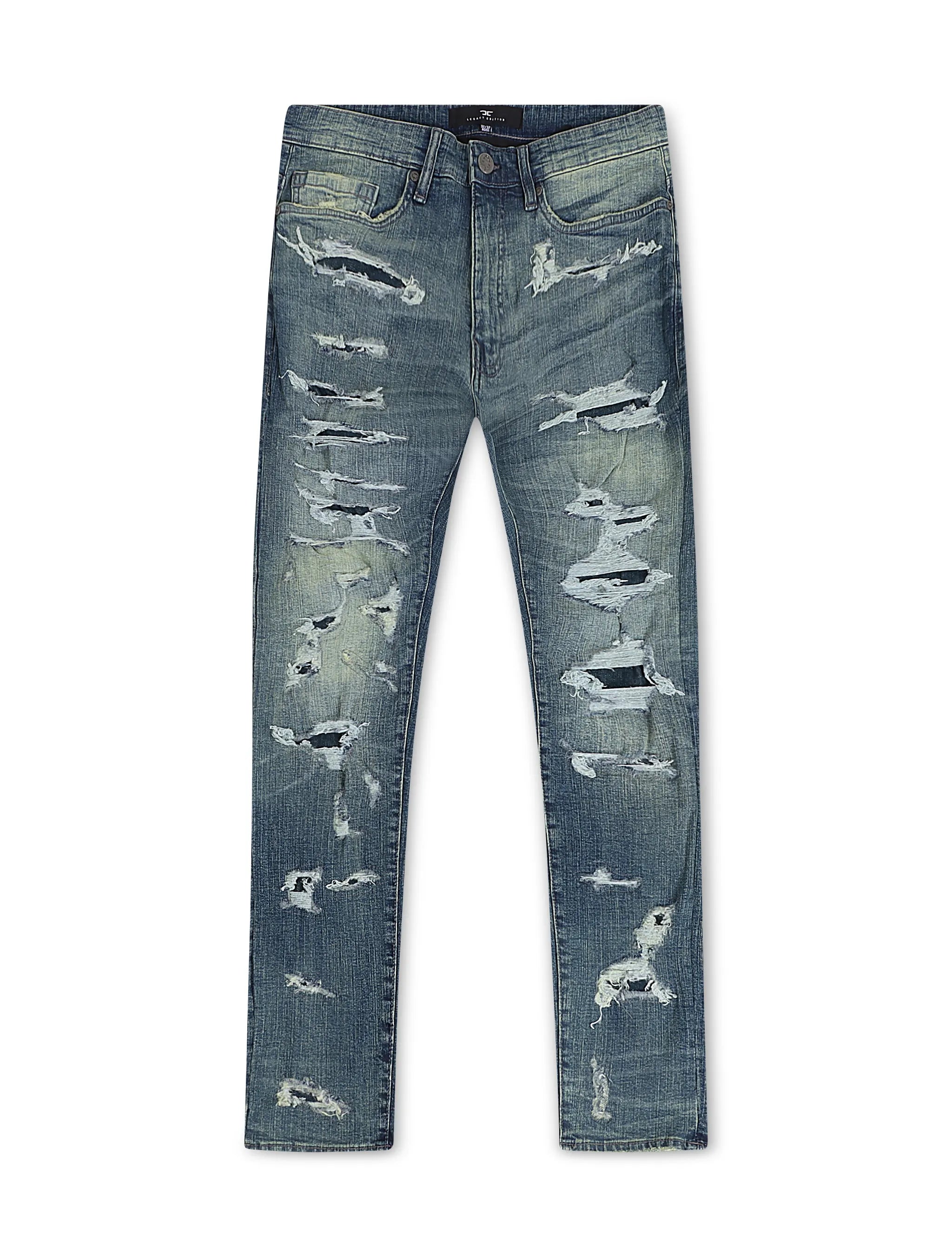 Jordan Craig Mens Vintage Washes Ross Fit - Azure Gold by Denim Exchange