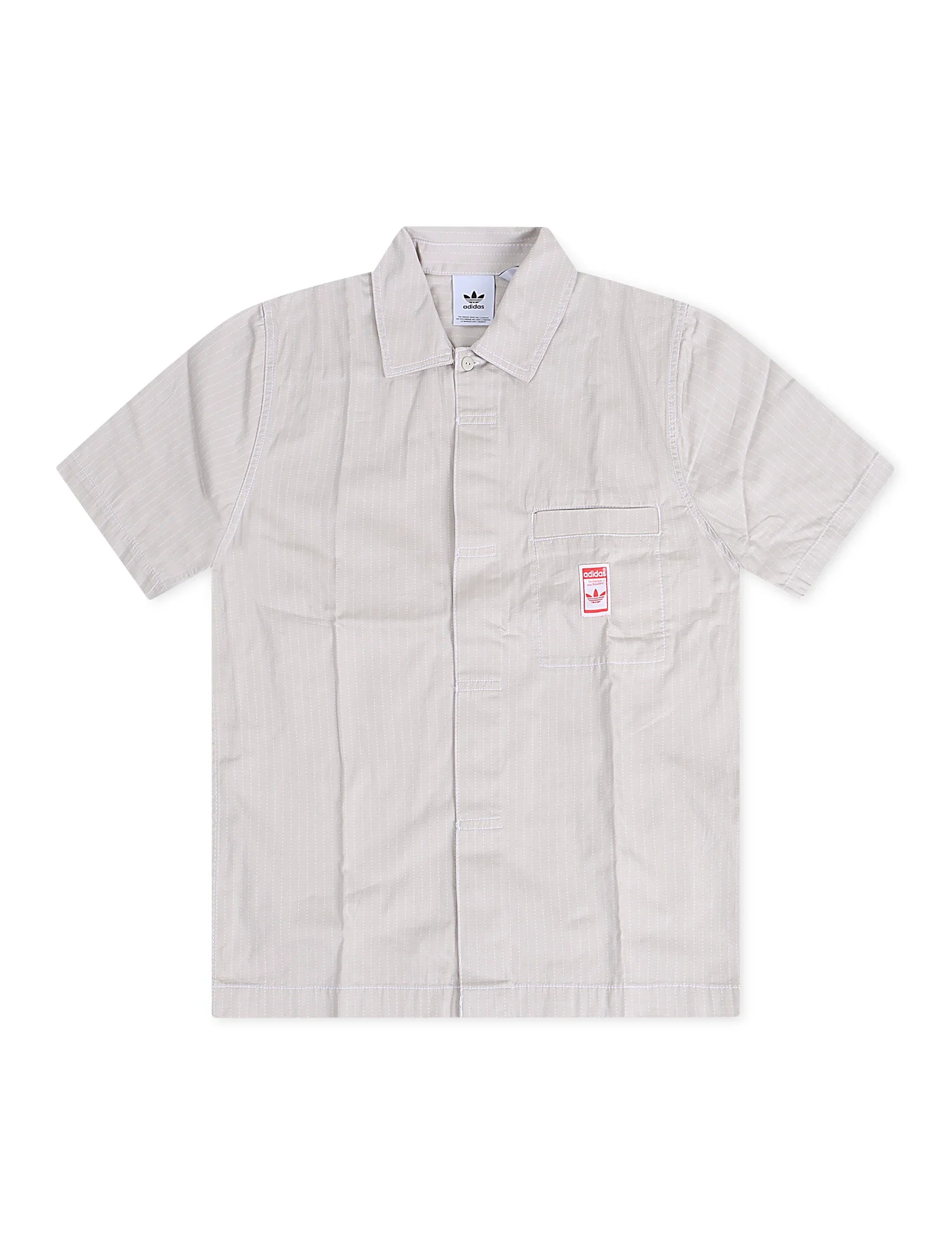 Adidas Mens Wabash Shirt - Grey by Denim Exchange