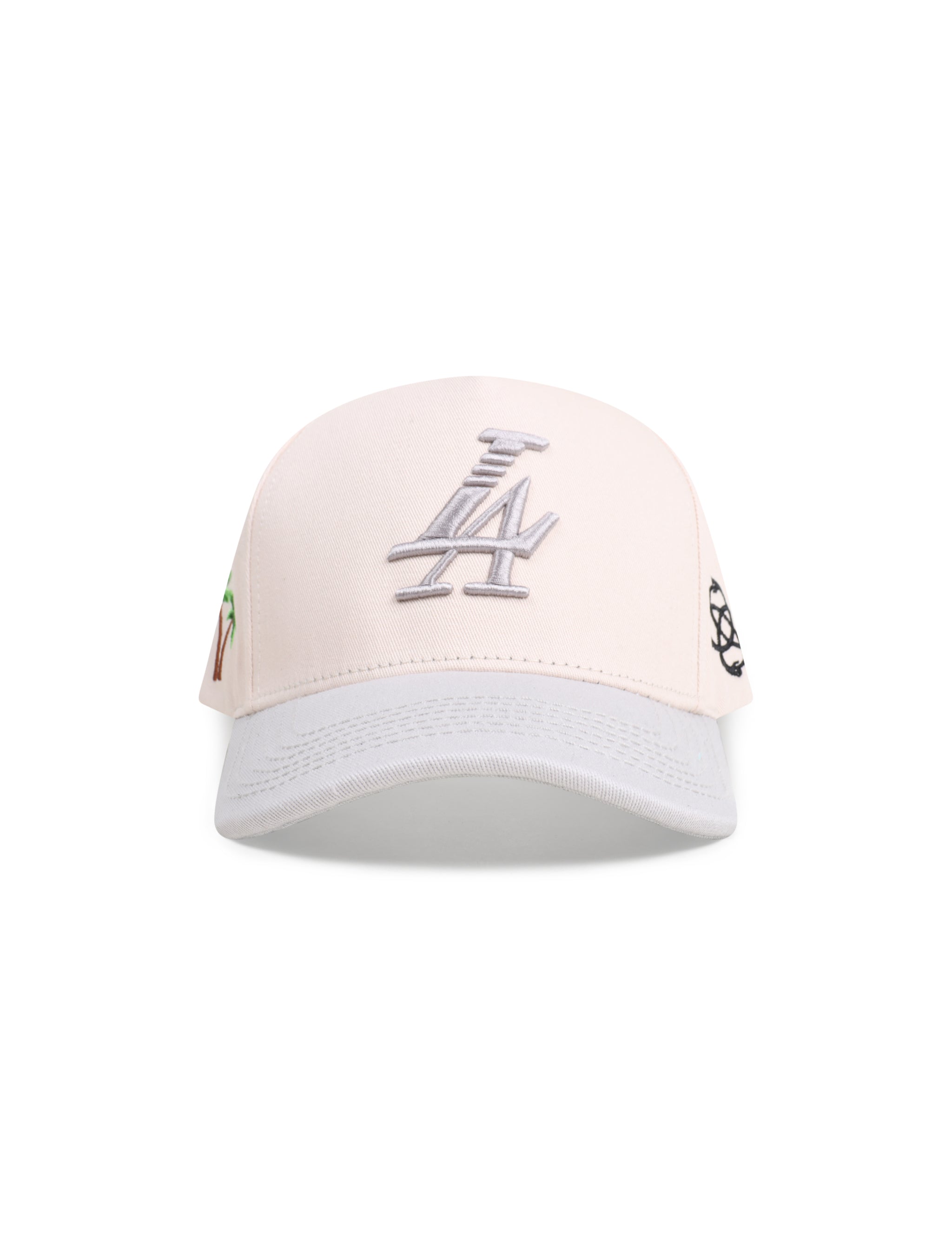 Reference Mens Paradise LA Hat - Cream/Silver by Denim Exchange