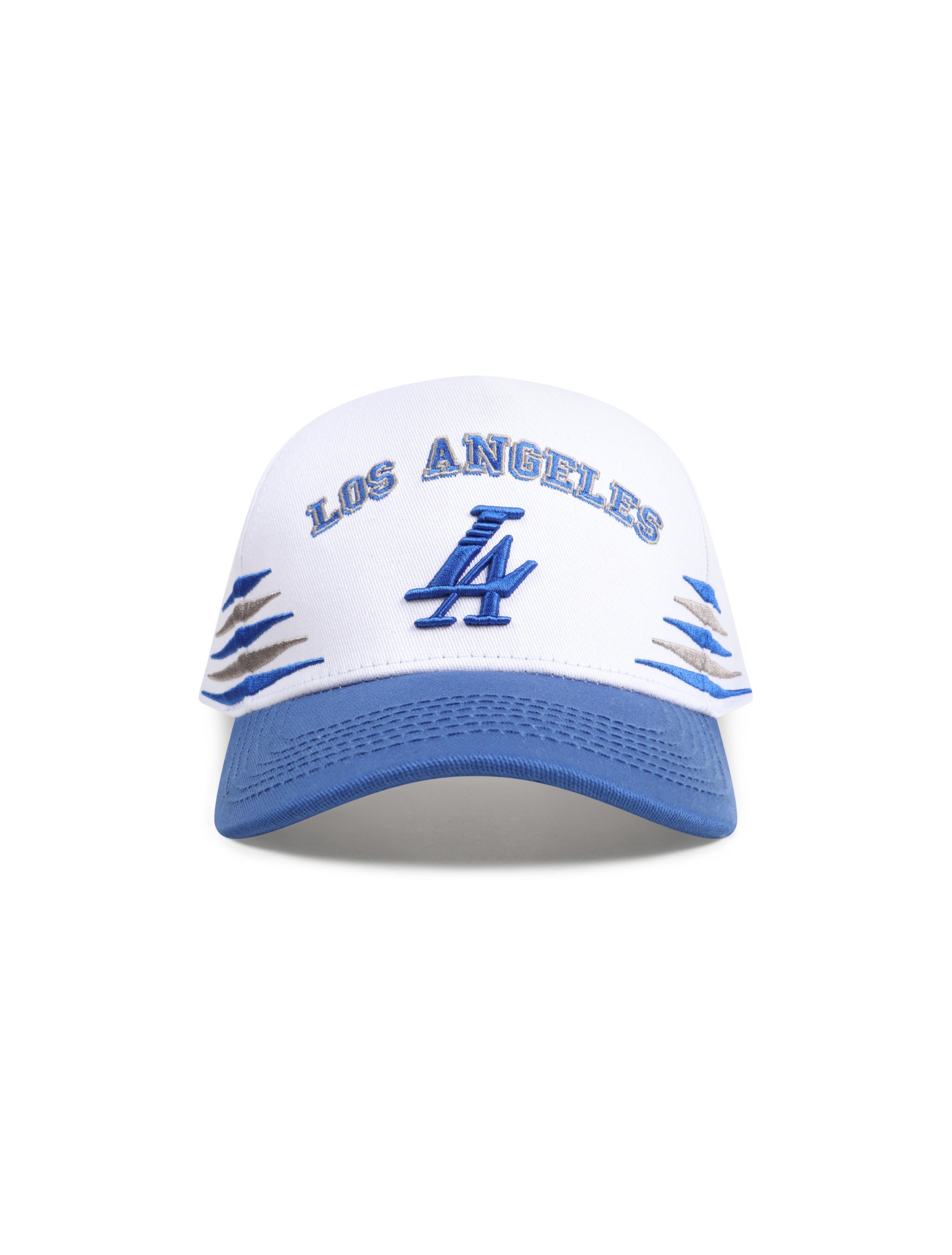 Reference Mens Vintage LA Hat - White/Royal by Denim Exchange