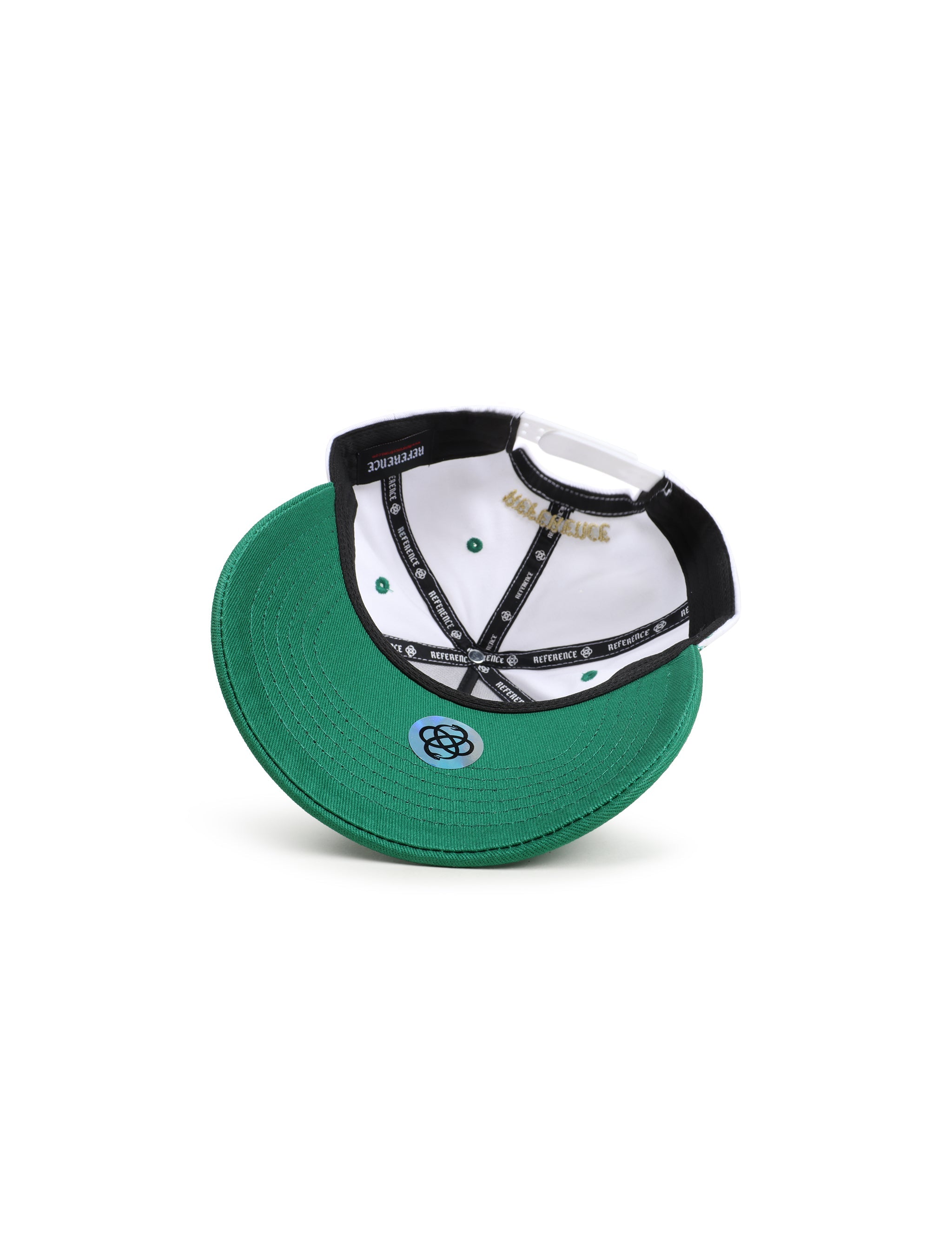 Reference Mens Vintage Philly Hat - White/Green by Denim Exchange