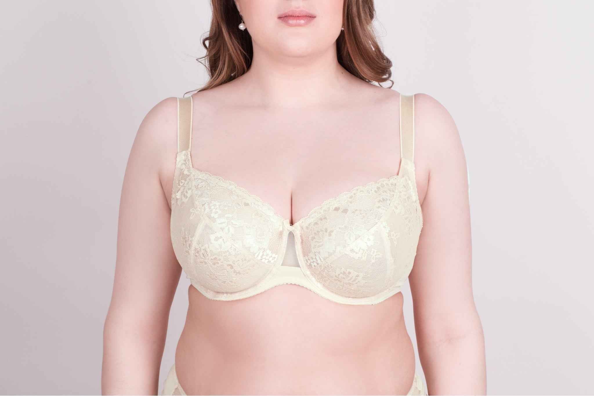 Bra Milavitsa 107180 - Lace, Underwired, Triple-Cup