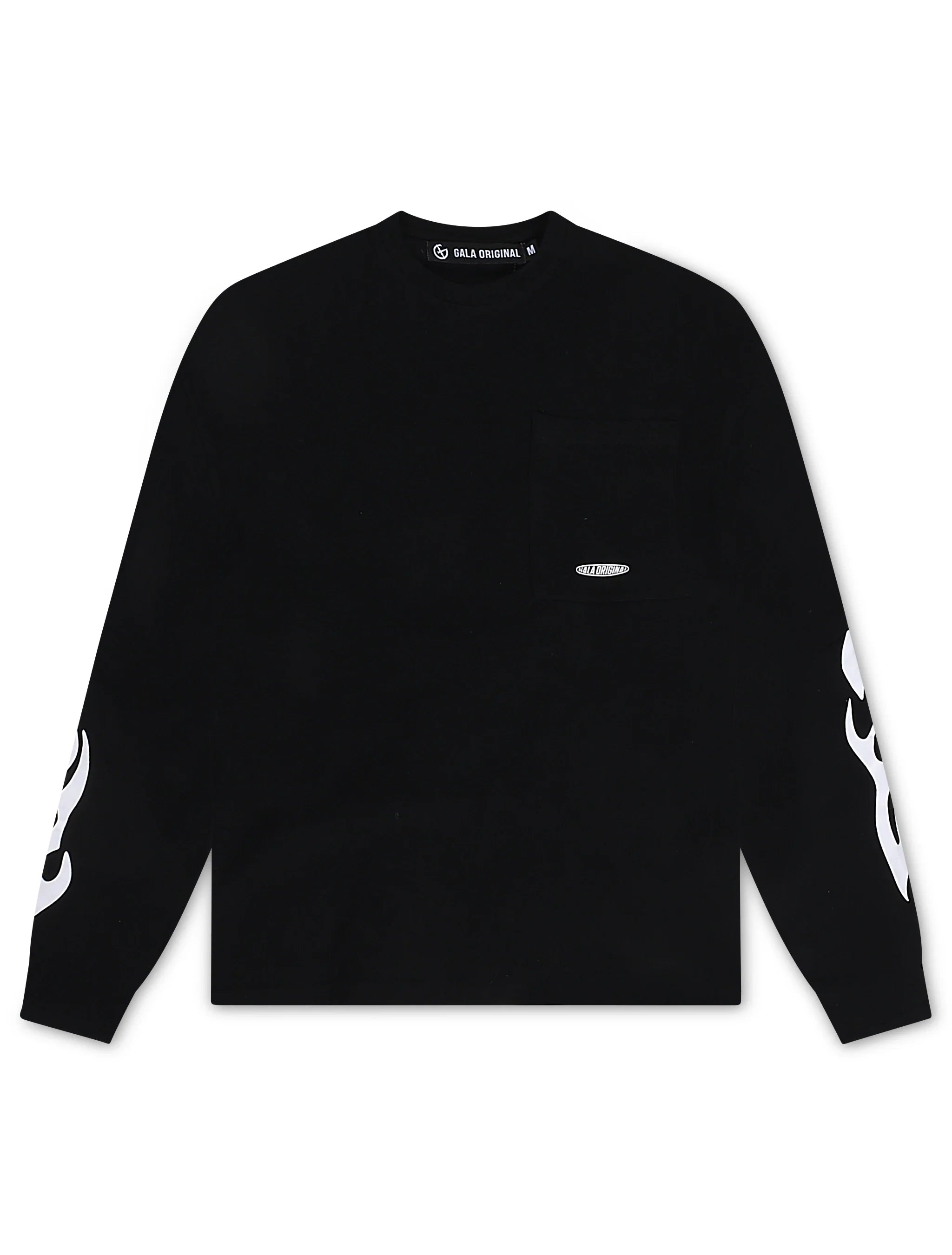 Gala Vandal Layer Long Sleeve - Black/Red by Denim Exchange