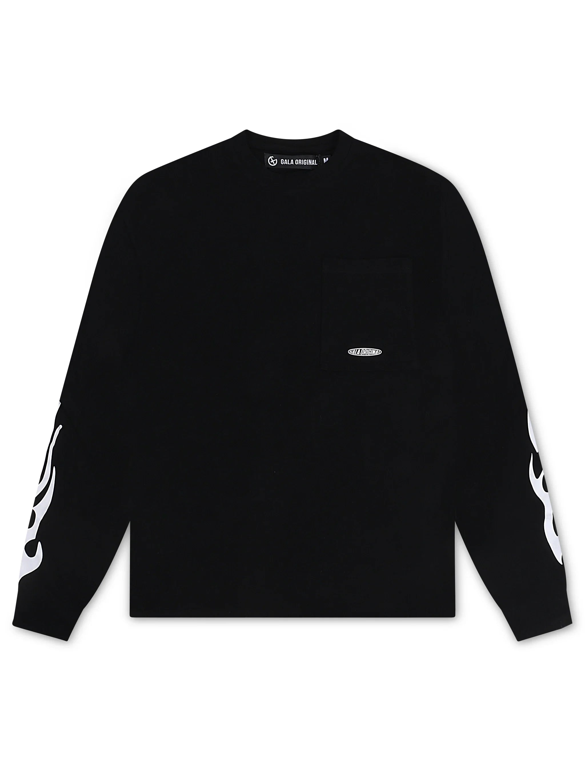 Gala Vandal Layer Long Sleeve - Black/Turquoise by Denim Exchange