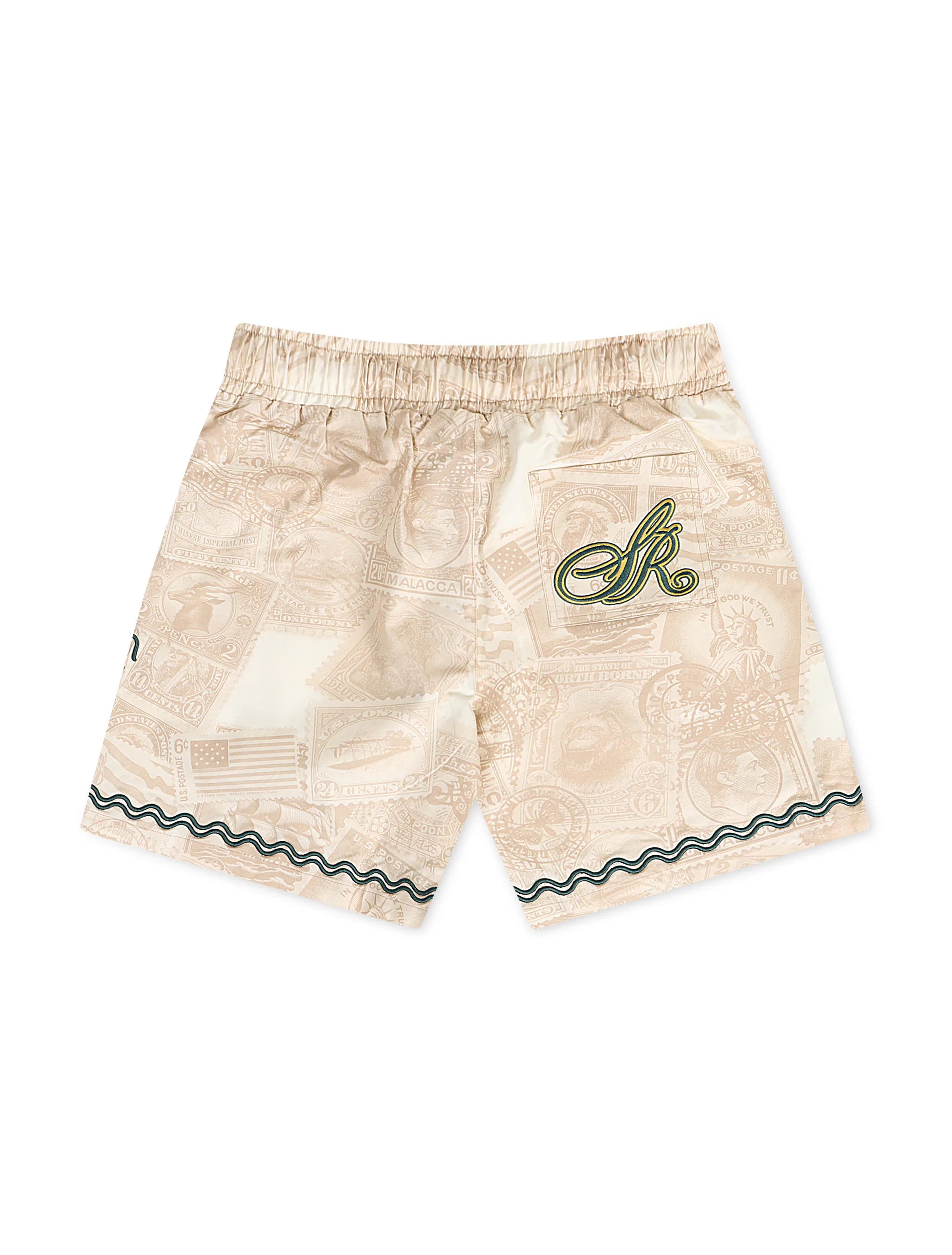 Smoke Rise Fashion Twill Shorts - Papyrus by Denim Exchange