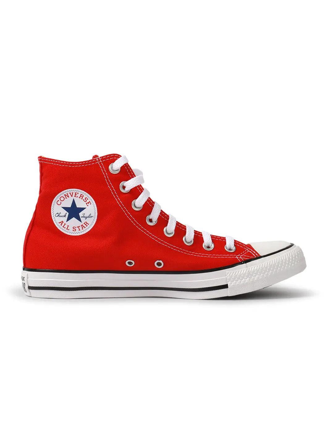 Converse Mens Chuck Taylor Hi - Red by Denim Exchange
