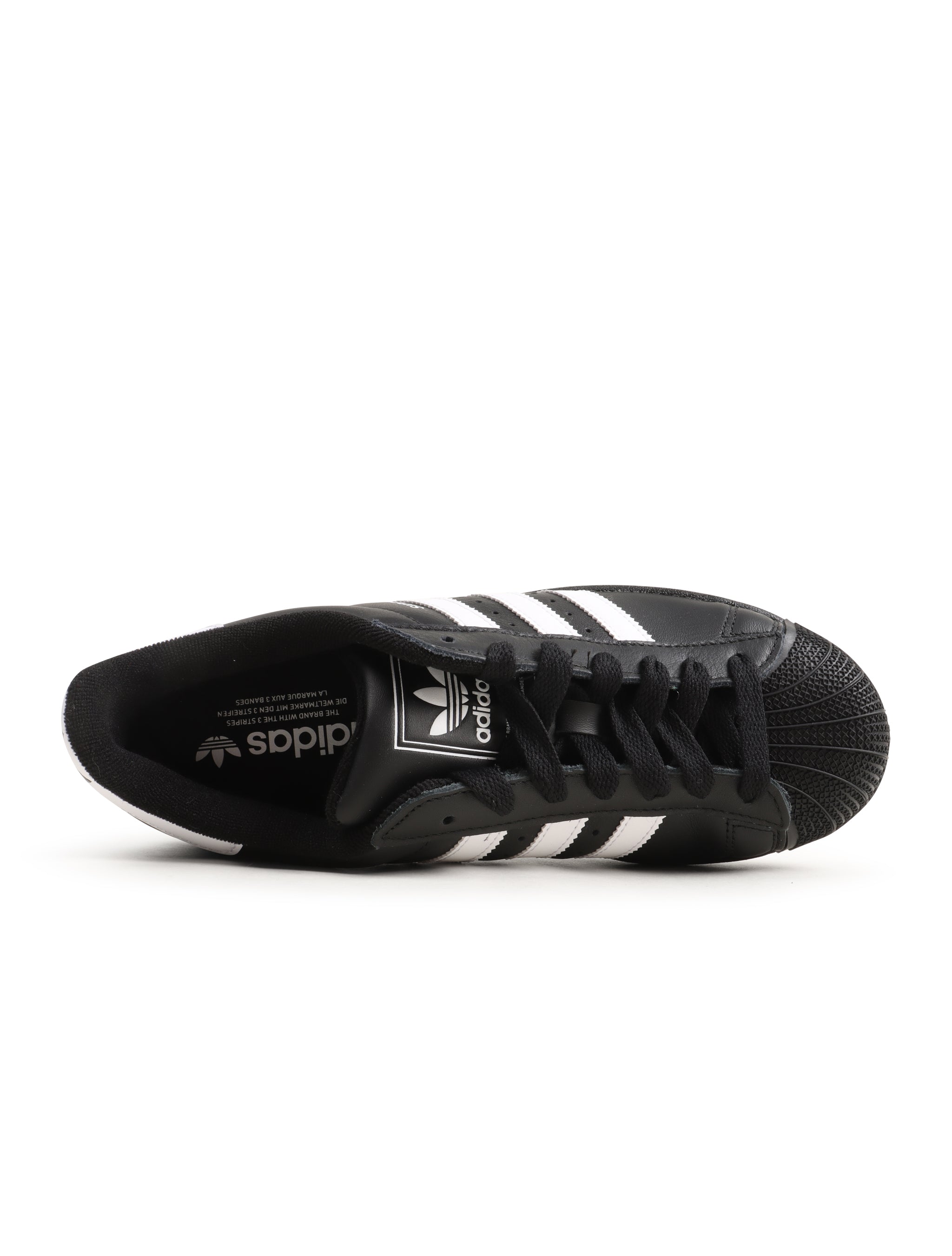 Adidas Mens Superstar II - Black/White by Denim Exchange
