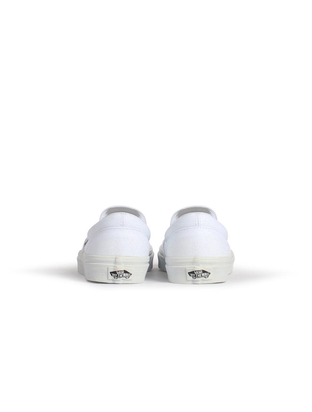 Vans Big Kids Classic Slip On - True White by Denim Exchange