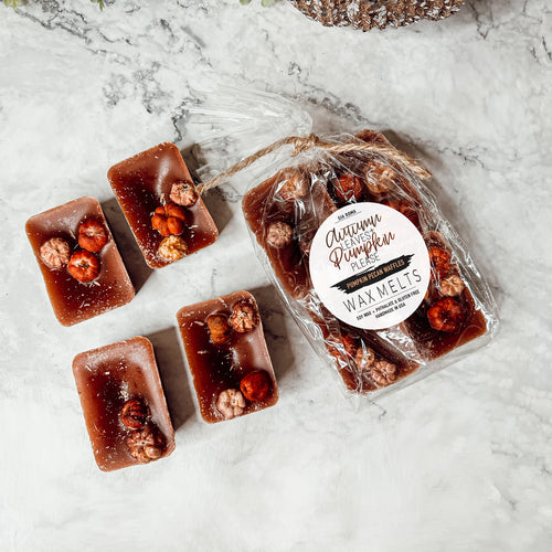 Pumpkin Pecan Waffles Scented Candle - Fall Breakfast Fragrance