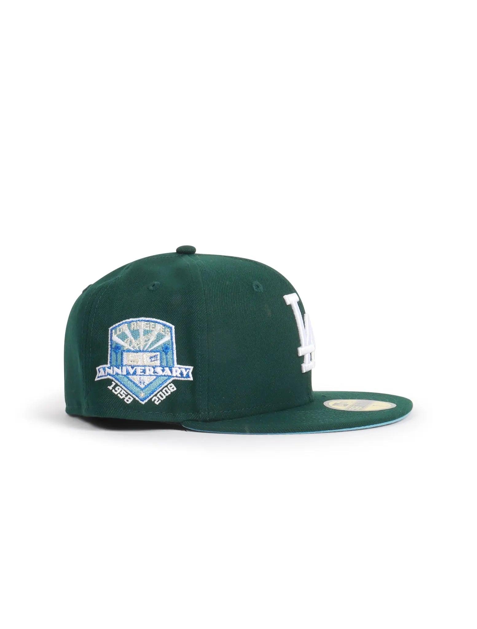 New Era 5950 La Dodgers Los Angeles 50Th Anniversary Hat by Denim Exchange