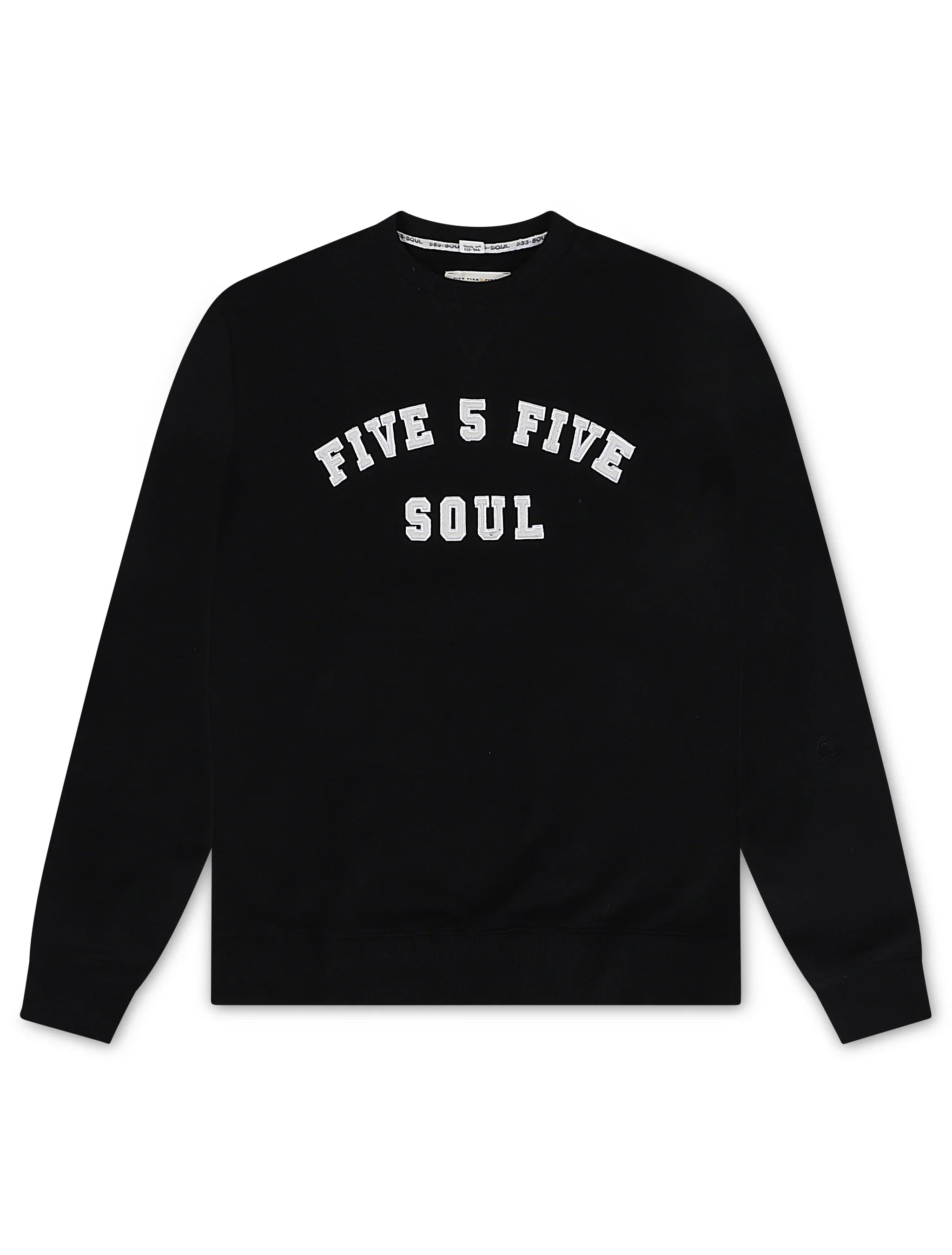 Triple 5 Mens Essex Crewneck - Black by Denim Exchange