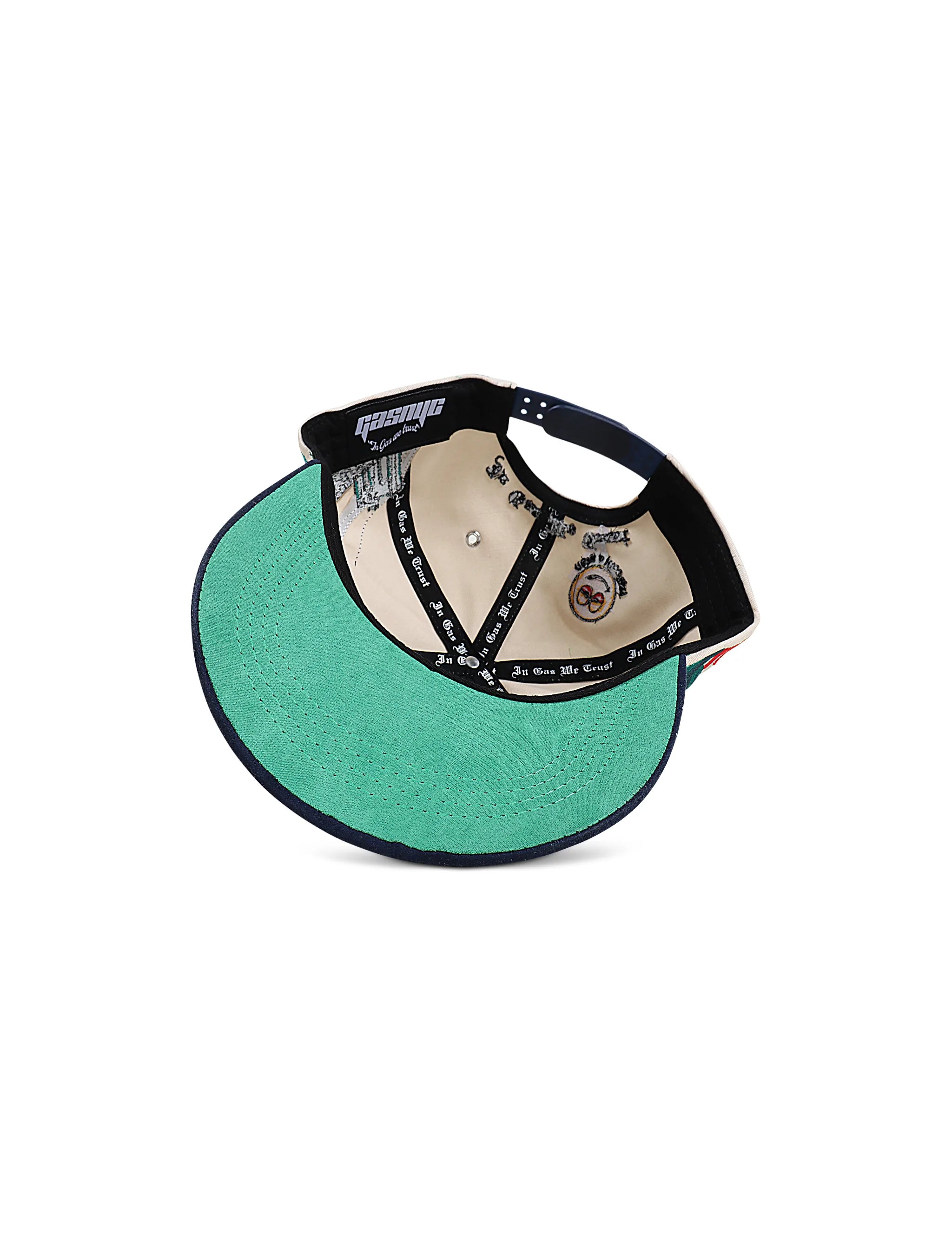 GasNYC Rotten Apple Hat - Cream/Navy by Denim Exchange