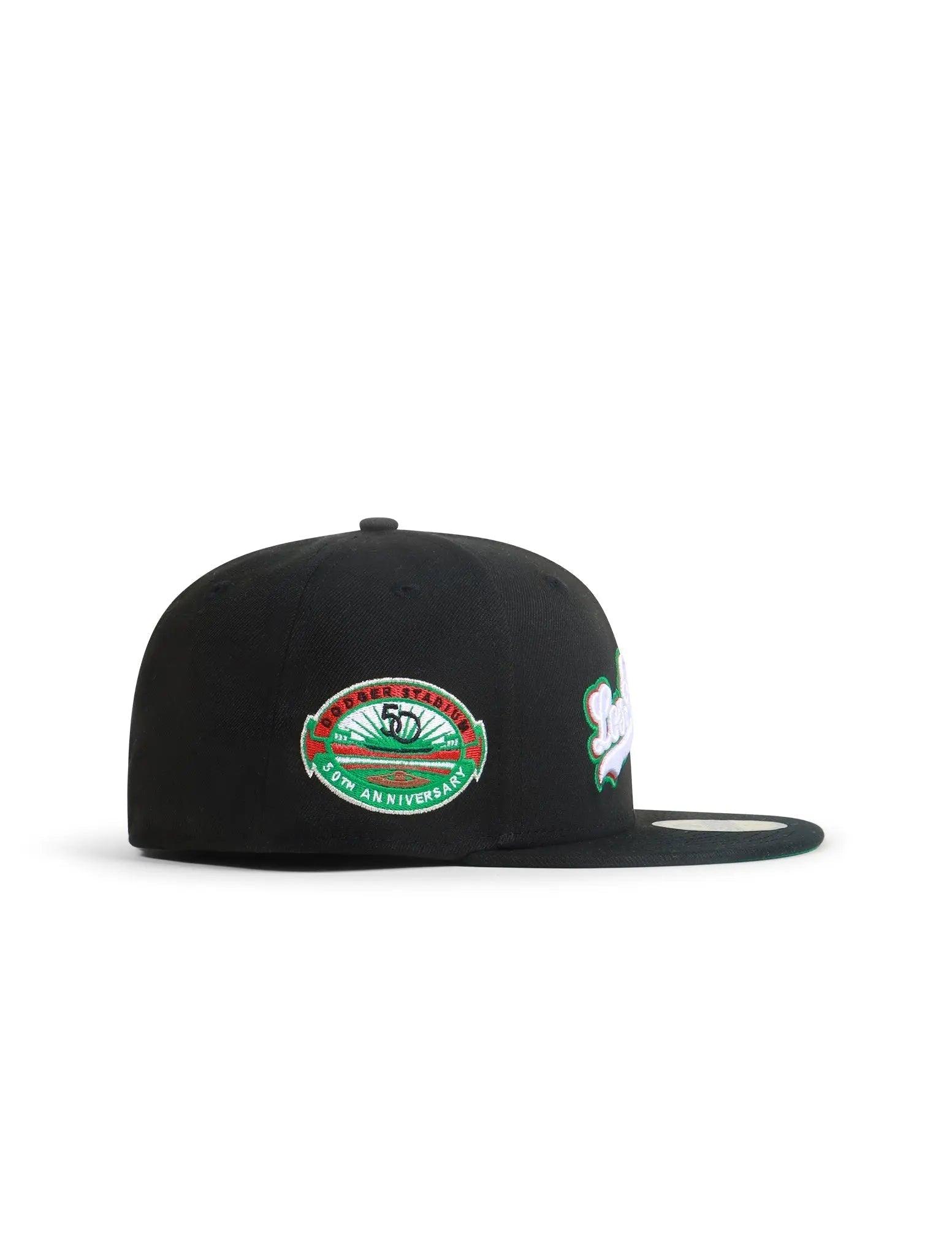 New Era 5950 LA Dodgers 50Th Anniversary Hat by Denim Exchange
