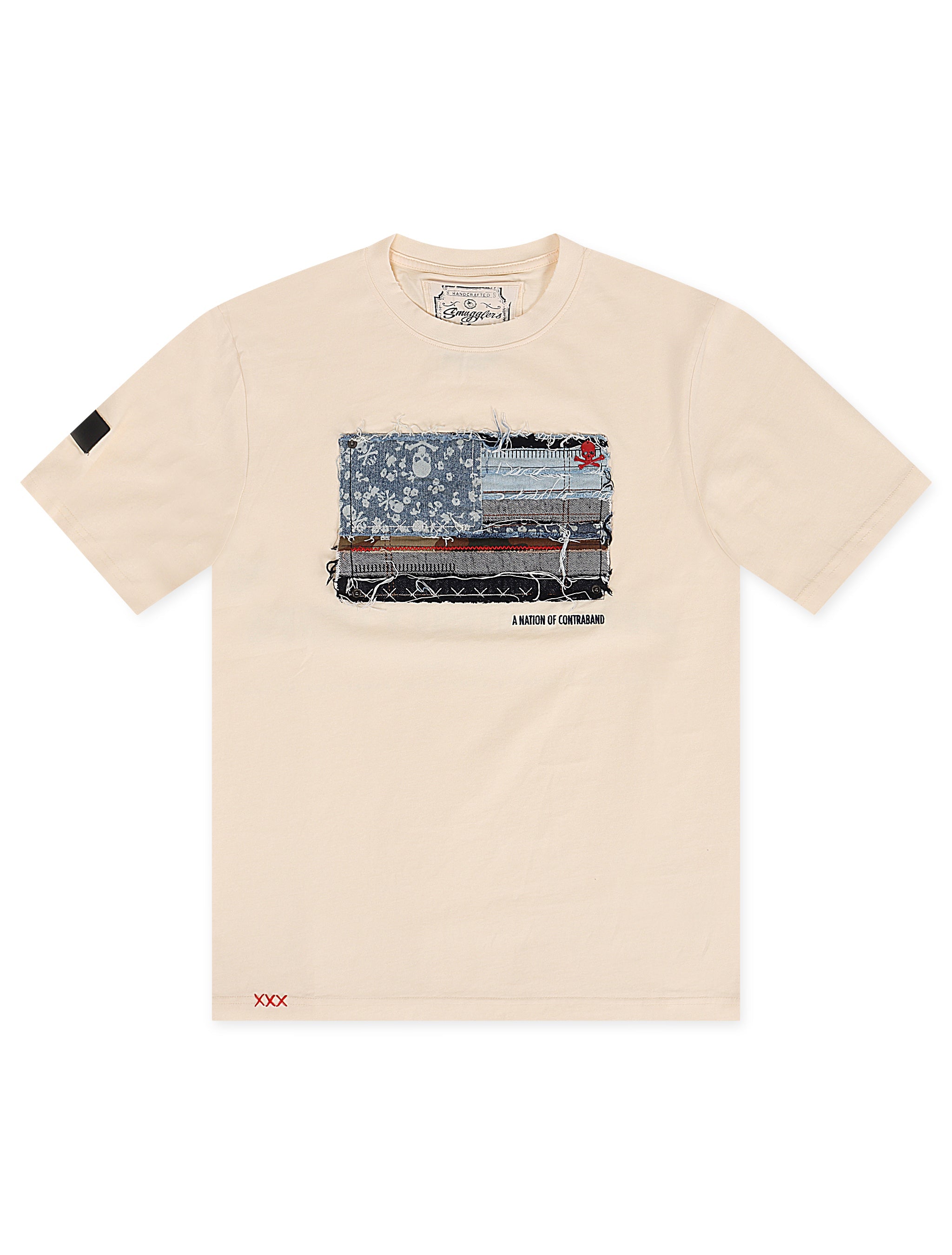 Smugglers Moon Tee - Ivory by Denim Exchange