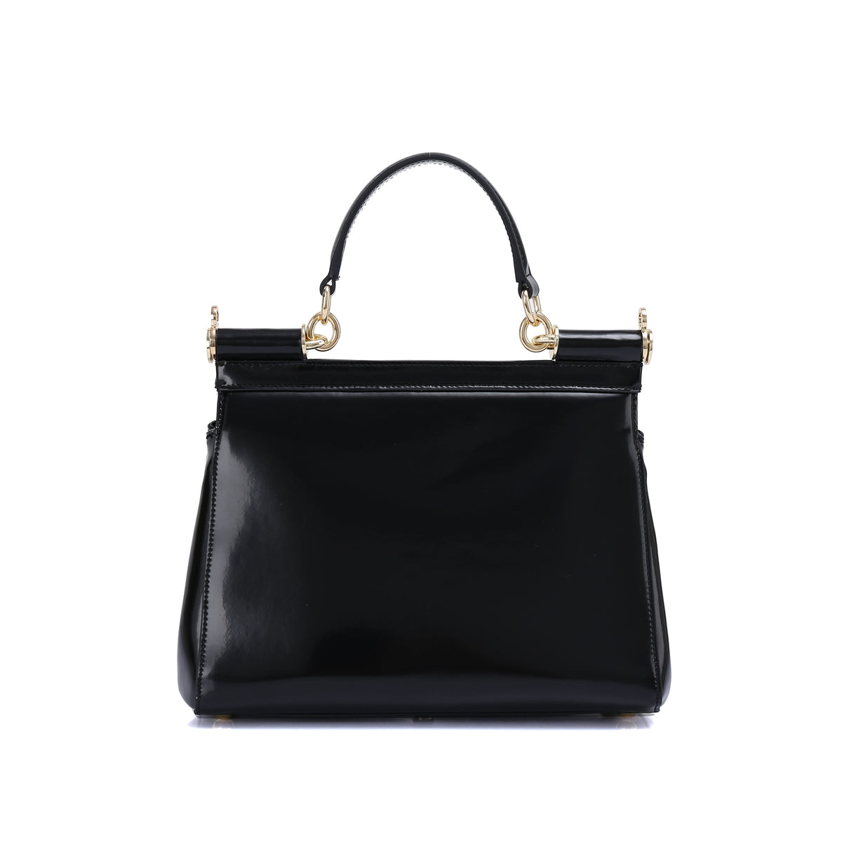 Lady bag 3 - semi-patent black