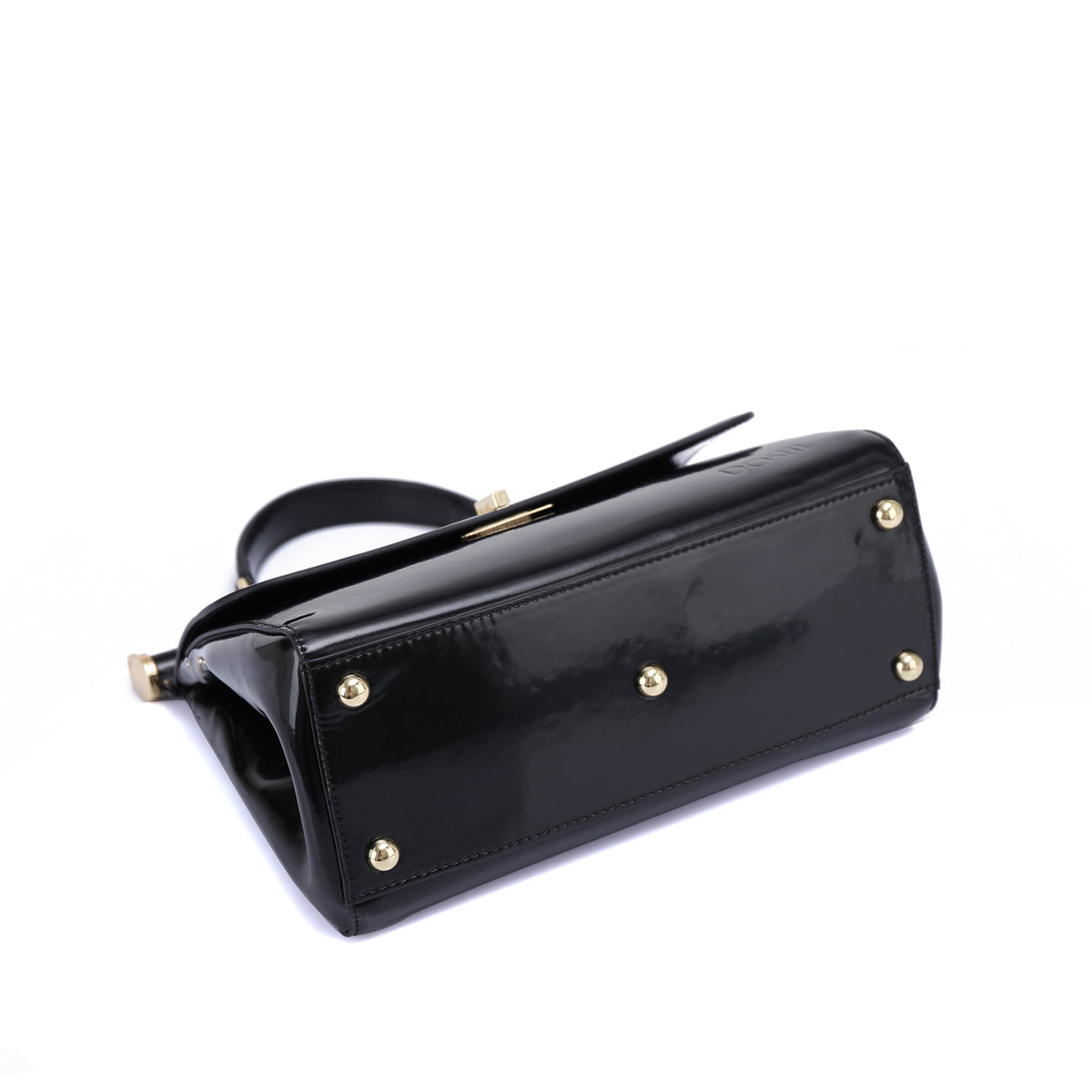 Lady bag 3 - semi-patent black