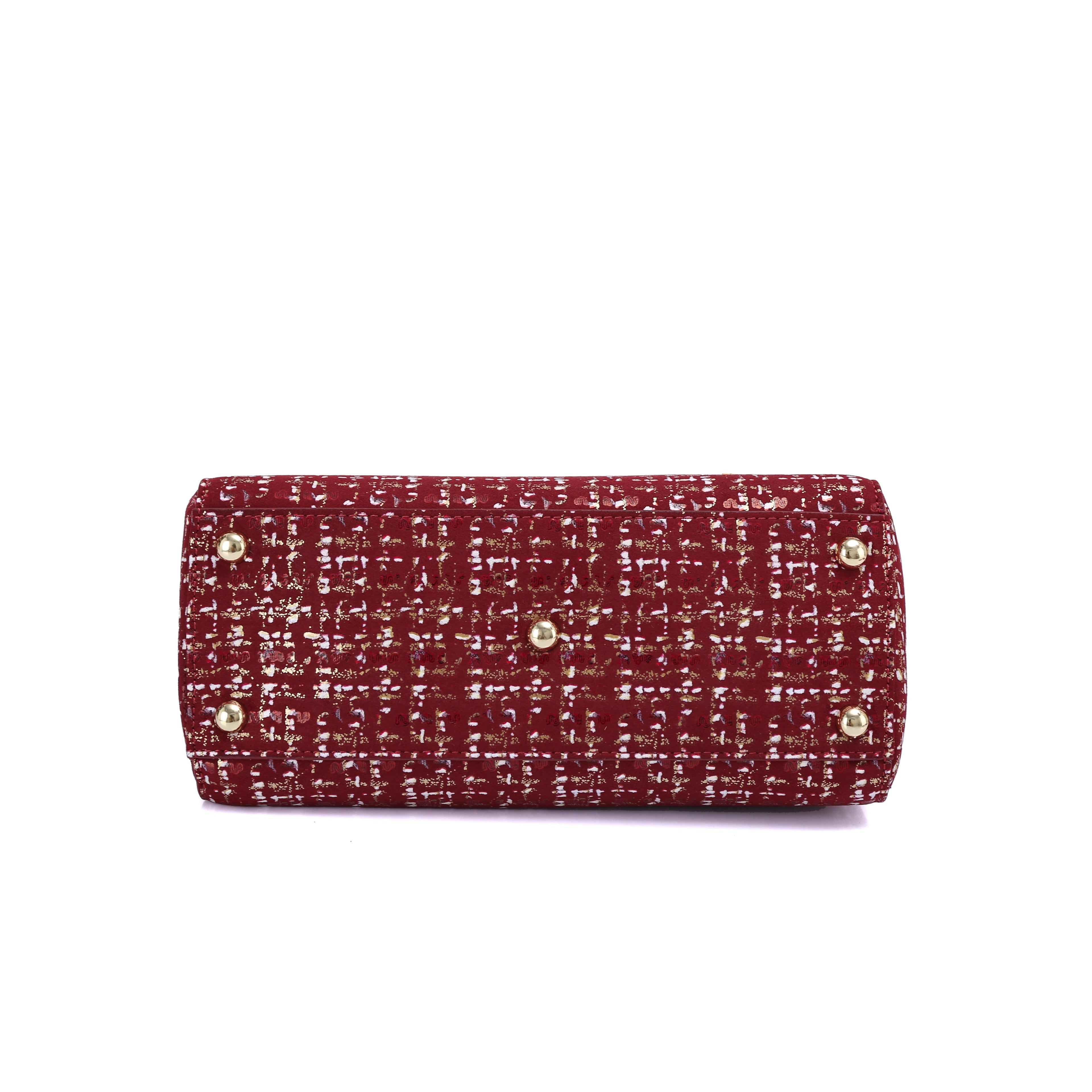 Lady Bag 3 - Printed Royal Red by Doshi FCSA