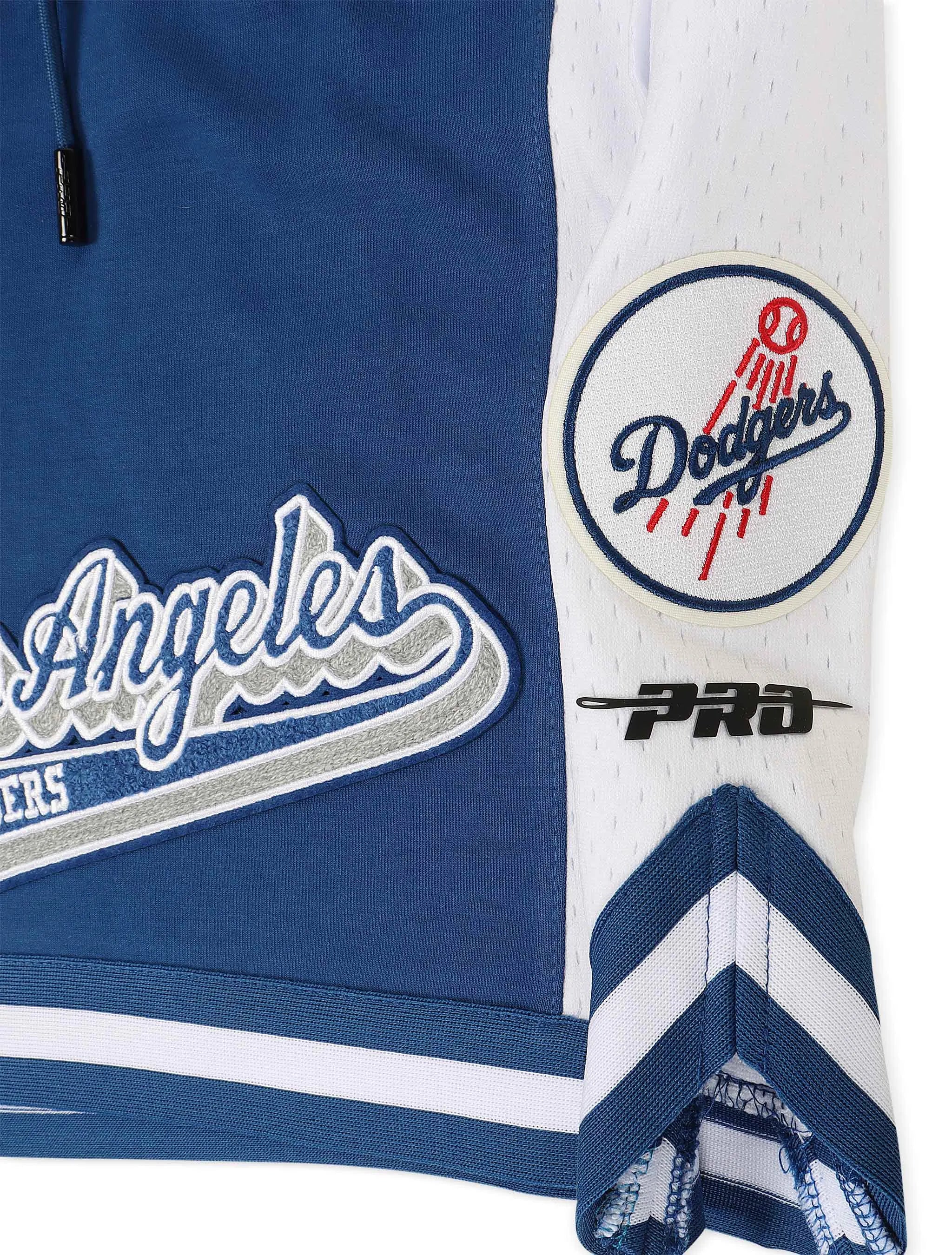 Pro Standard LA Dodgers City Script Tail Shorts - Royal Blue by Denim Exchange