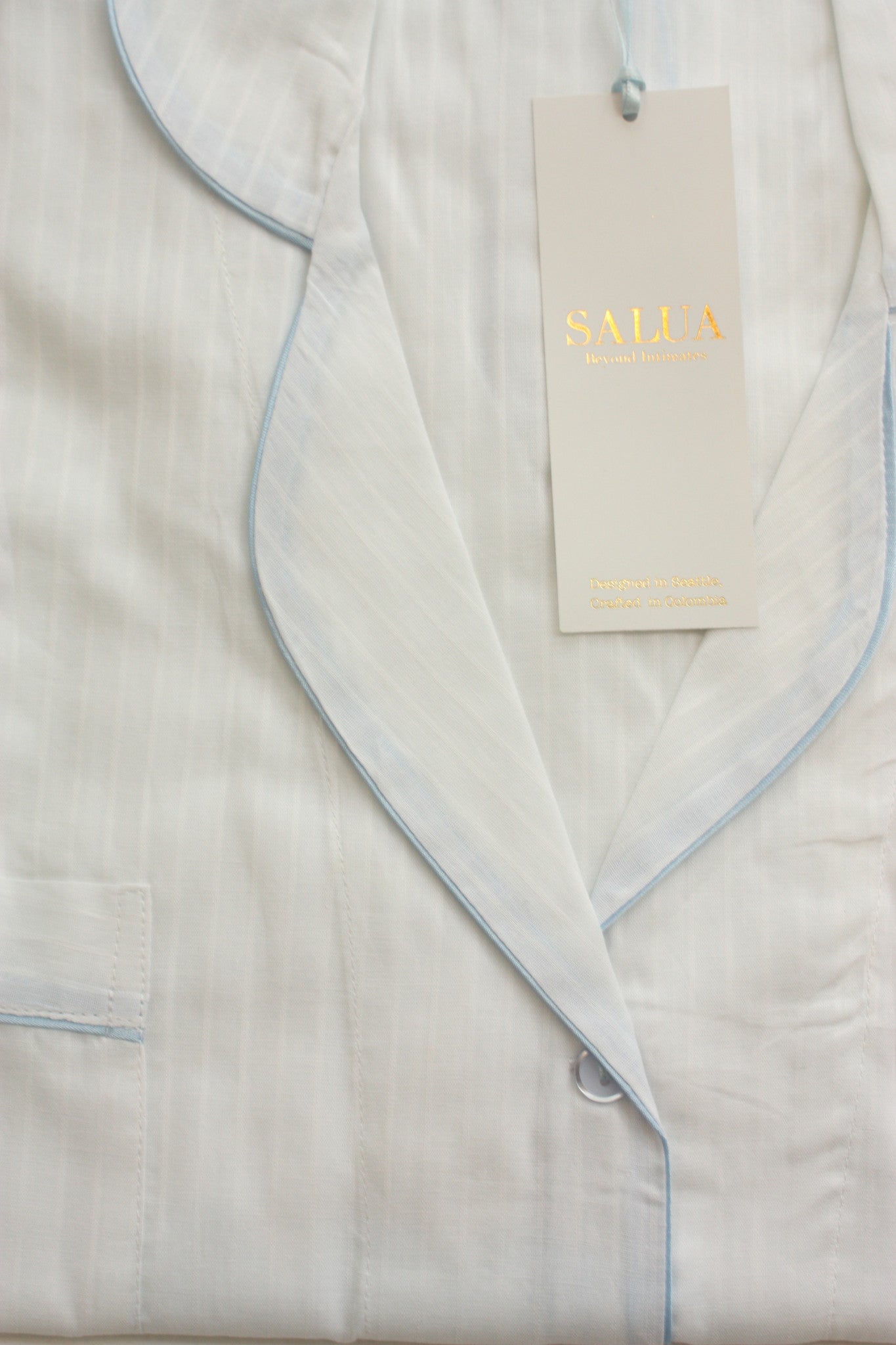 Classic Sleep Shirt in Woven Cotton - DestGlow