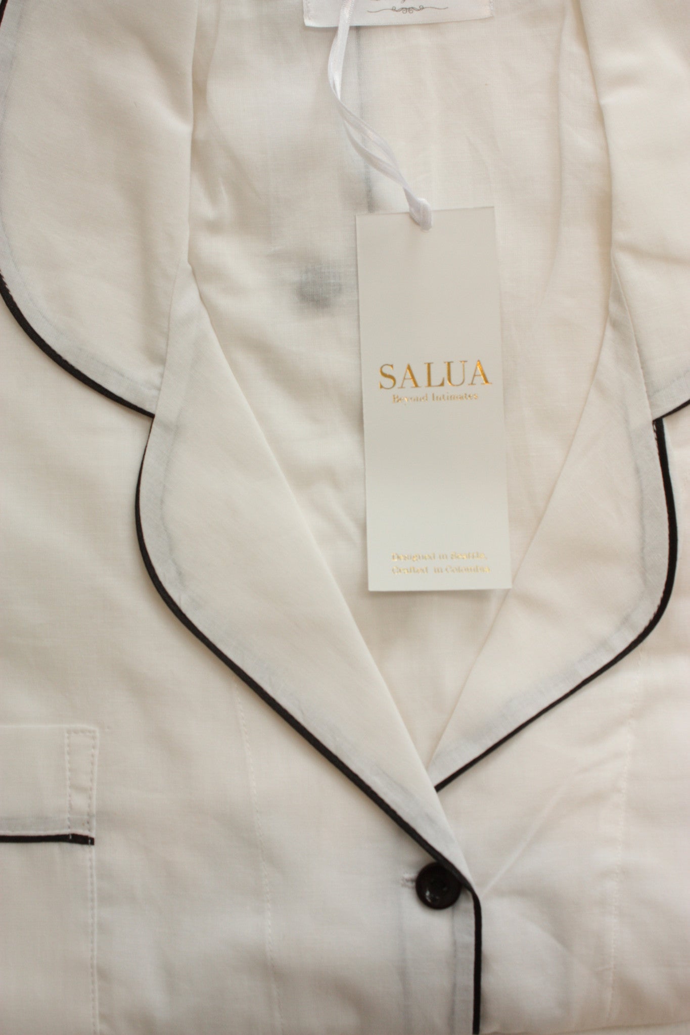 Classic Sleep Shirt in Woven Cotton - DestGlow