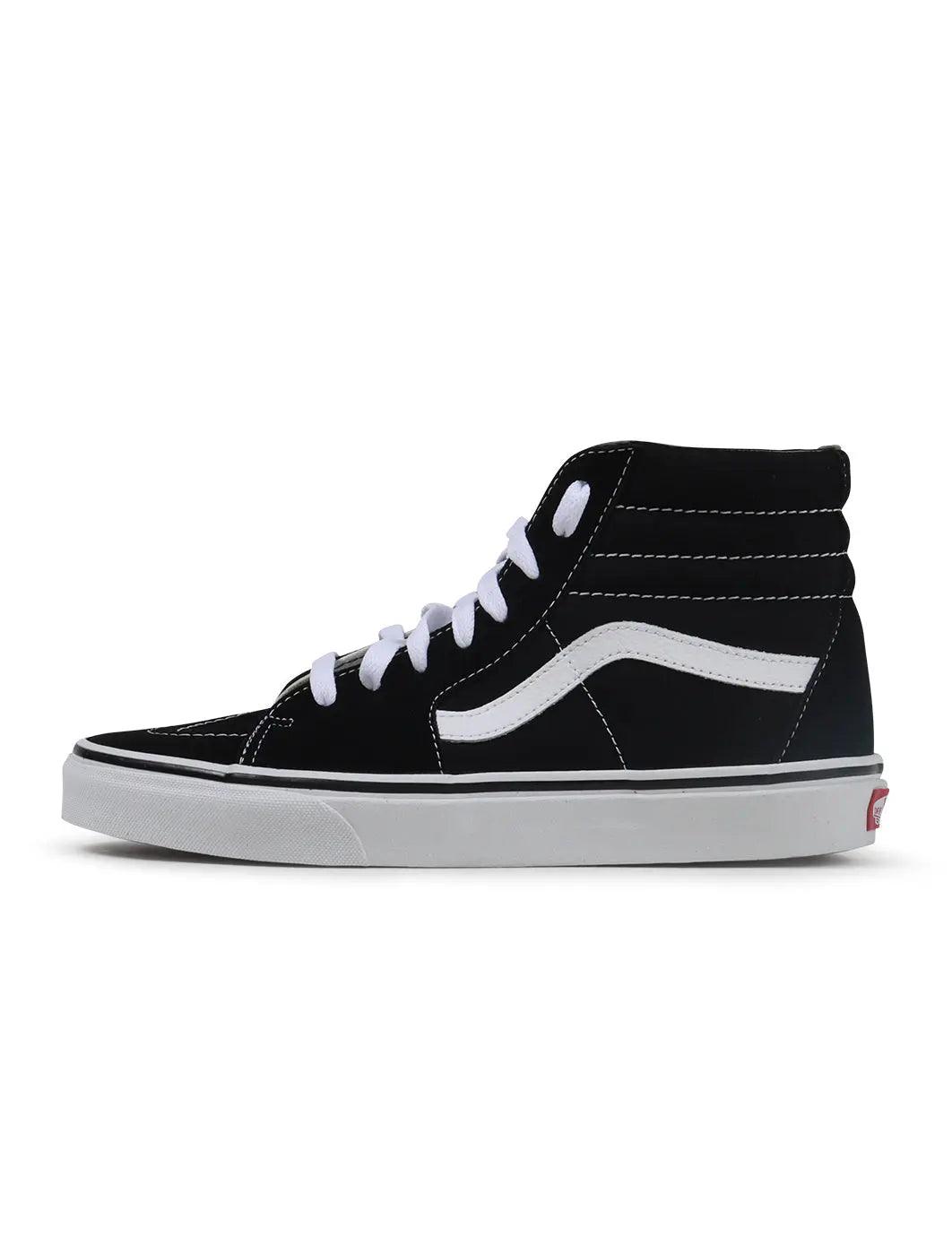Vans Mens Sk8-Hi Classic - Black/White by Denim Exchange