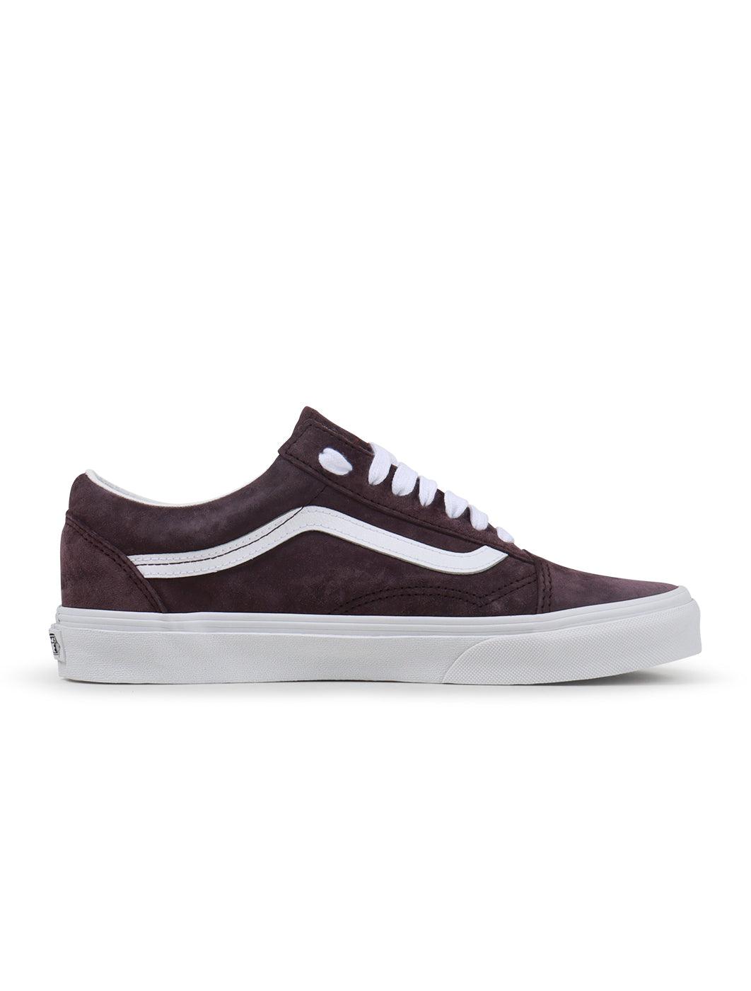 Vans Mens Old Skool - Pig Suede/Wine Tasting by Denim Exchange