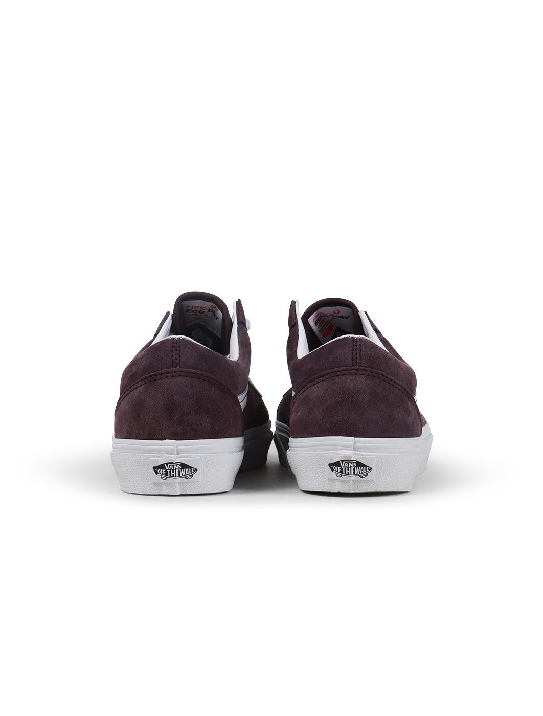 Vans Mens Old Skool - Pig Suede/Wine Tasting by Denim Exchange
