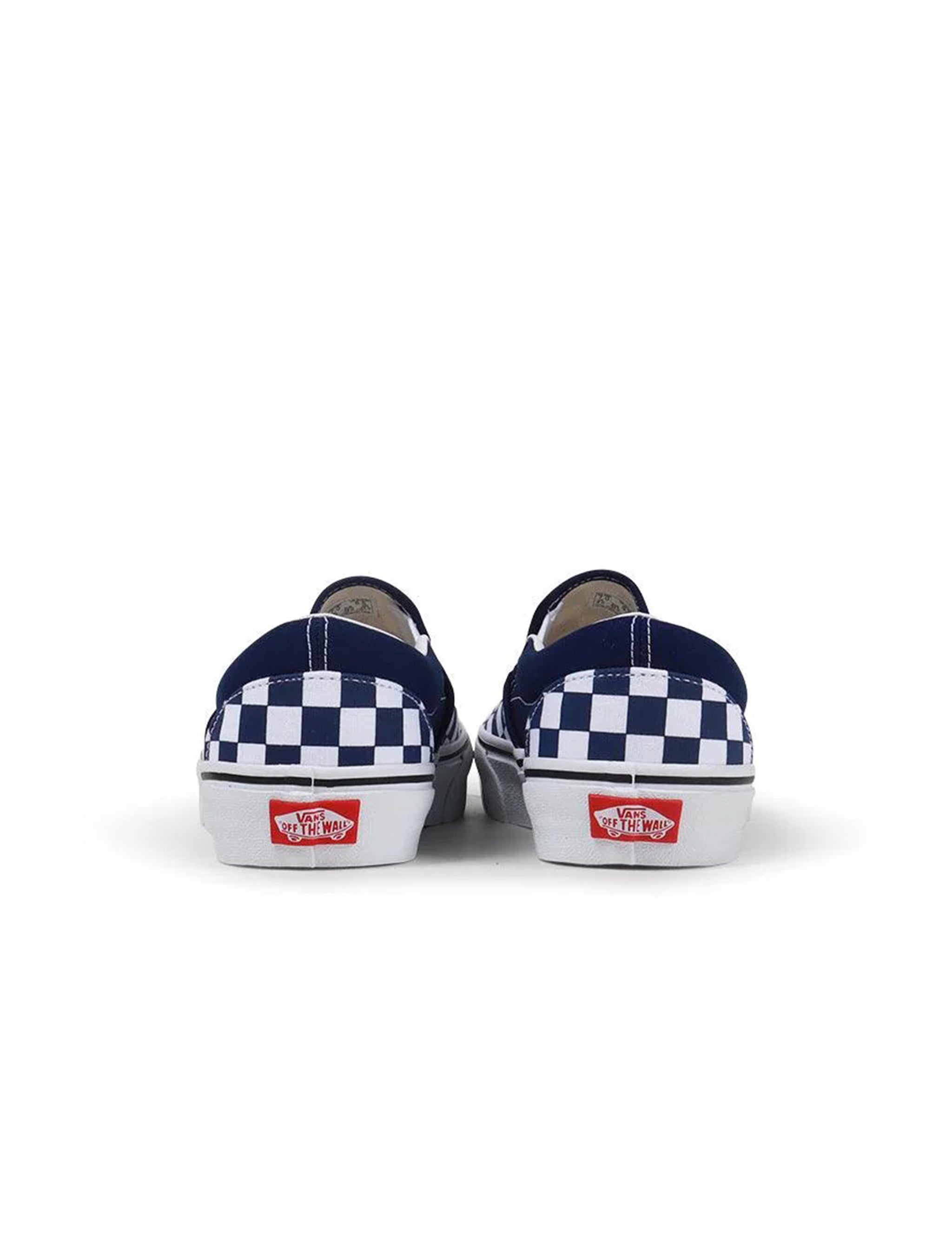Vans Mens Classic Slip-O - Checkerboard Parisian Night by Denim Exchange