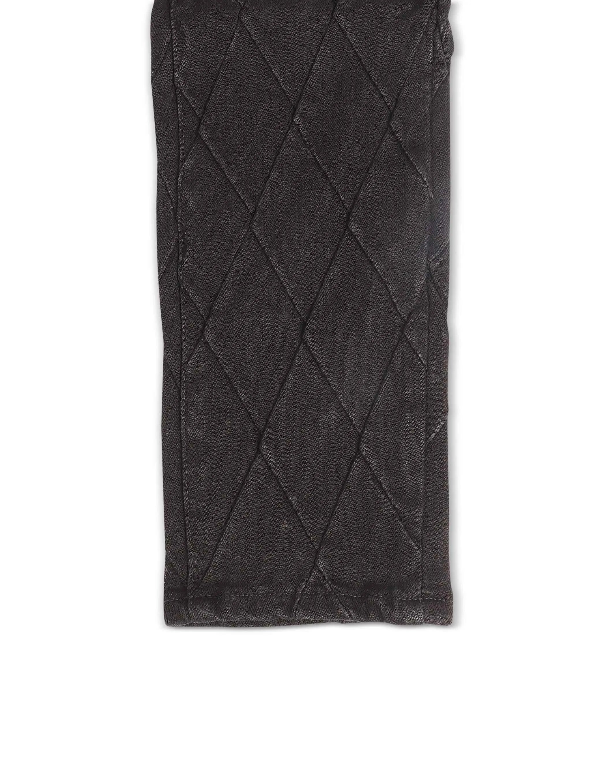 Valabasas Drift Skinny Jeans - Jet Black by Denim Exchange