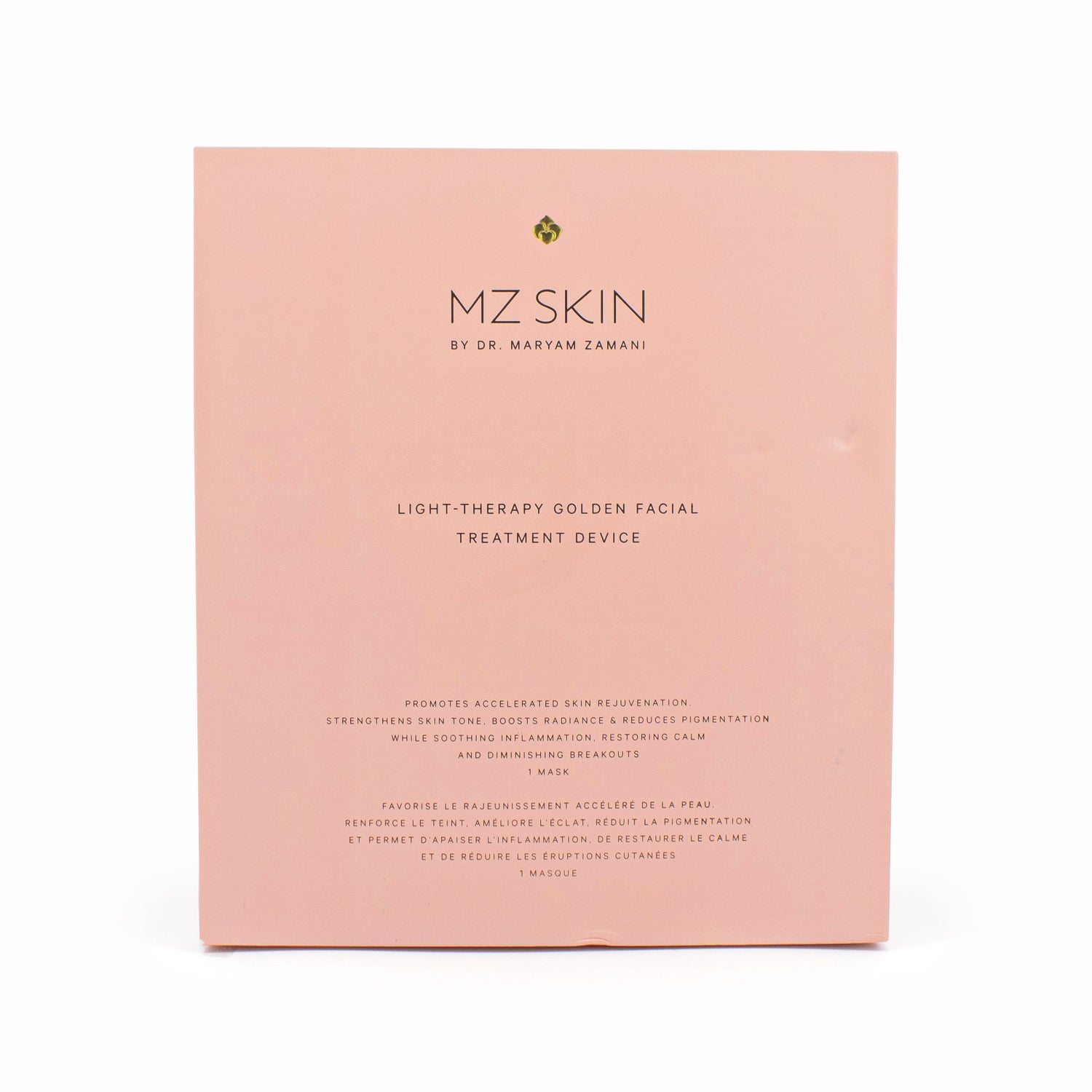MZ SKIN Light-Therapy Golden Facial Treatment Device - Renewed by This is Beauty US
