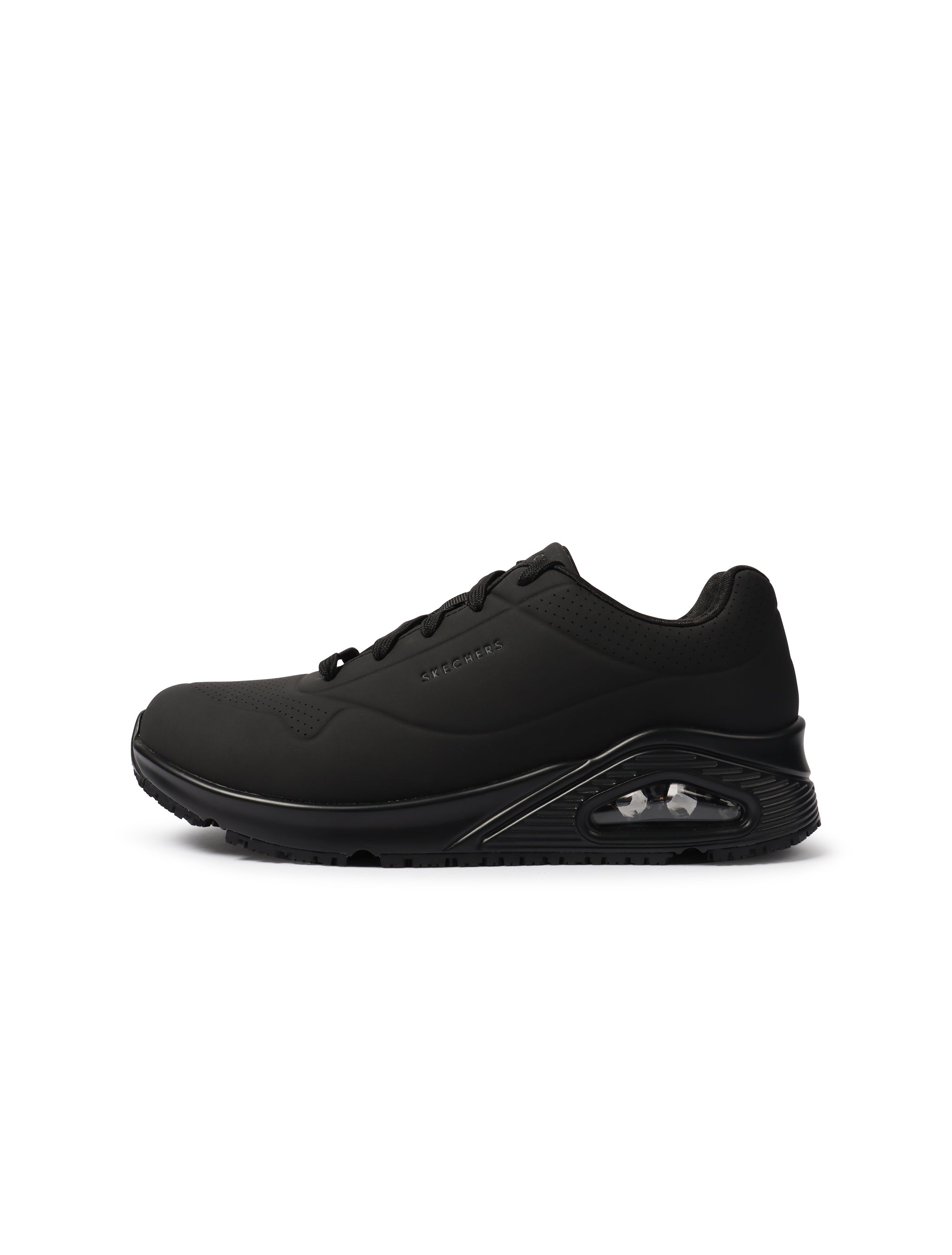 Skechers Womens Work Relaxed Fit Uno SR - Black by Denim Exchange