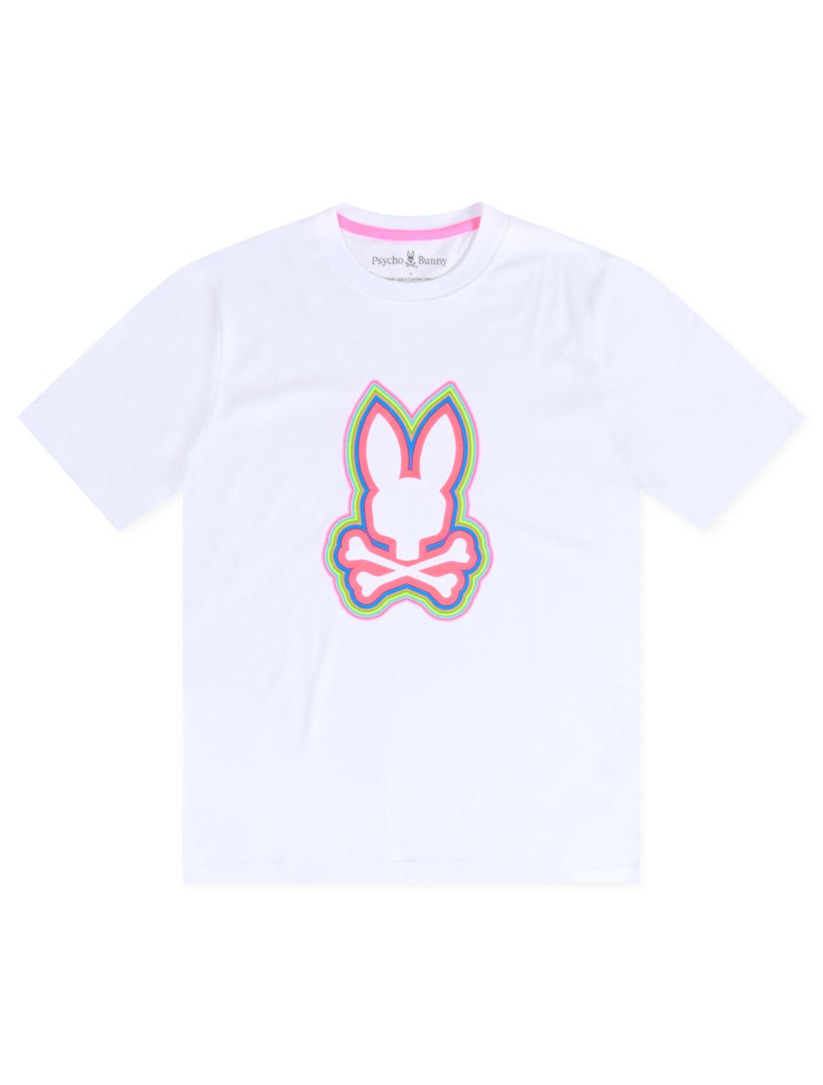 Psycho Bunny Mens Maybrook Tee - White by Denim Exchange