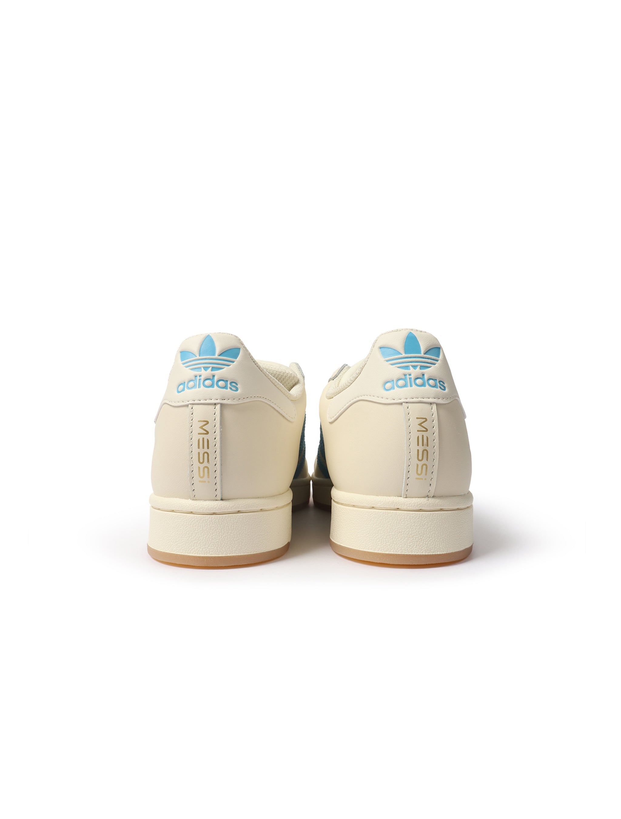 Adidas Mens Superstar Messi Shoes - Cream by Denim Exchange