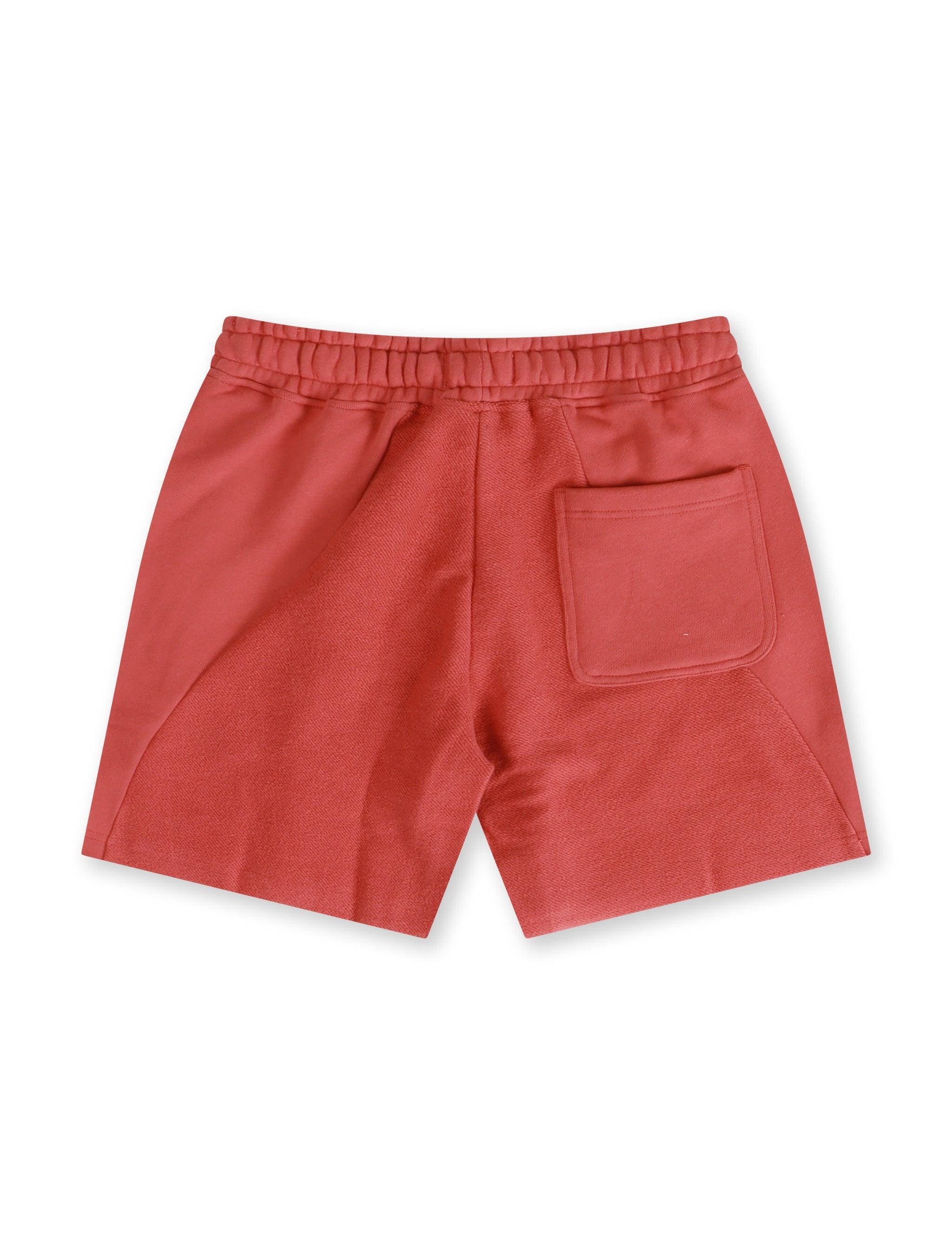 Honor The Gift Panel Terry Shorts - Brick by Denim Exchange