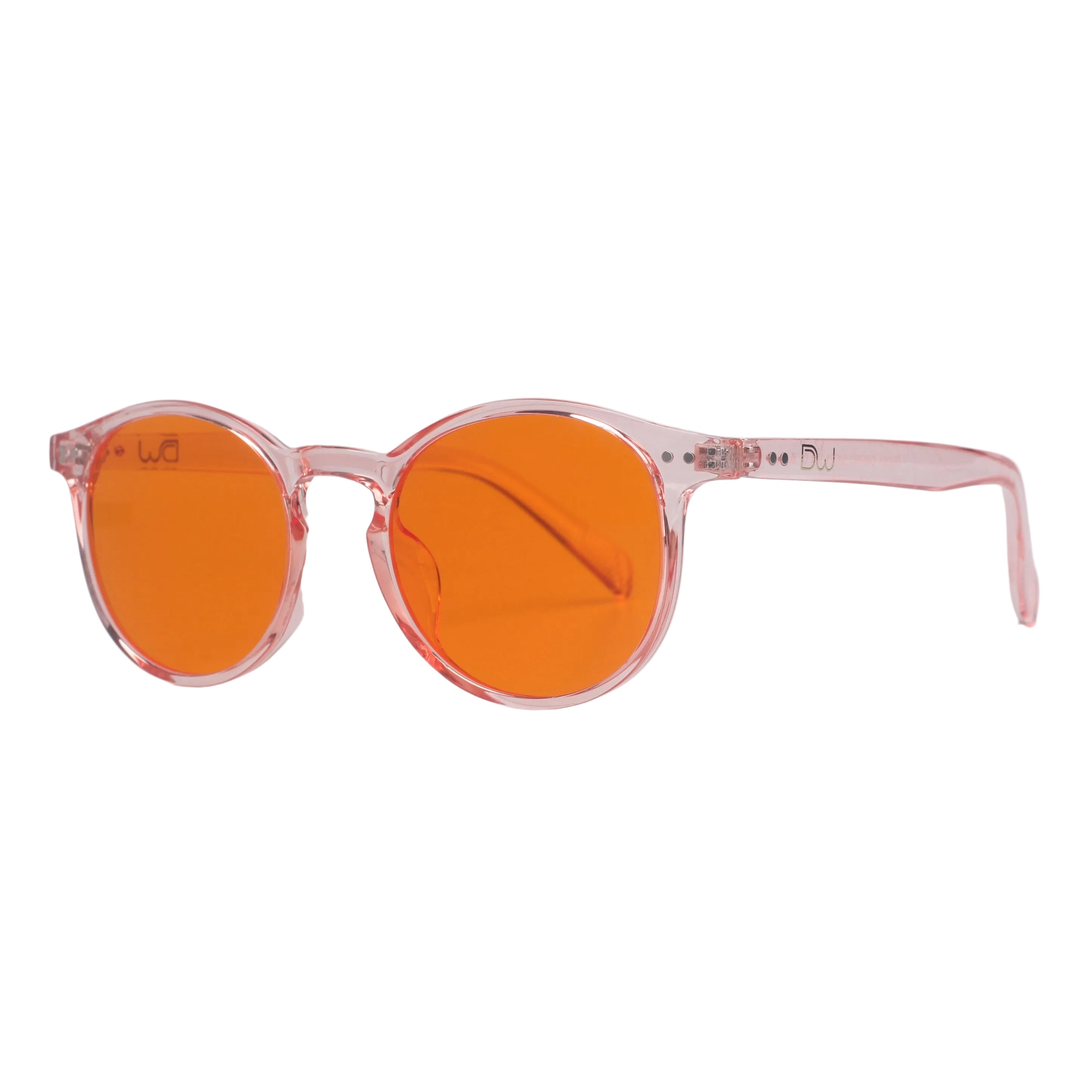 Rose Quartz Blue Light Blocking Glasses - DreamWalkerz Crystal Collection by DreamWalkerz