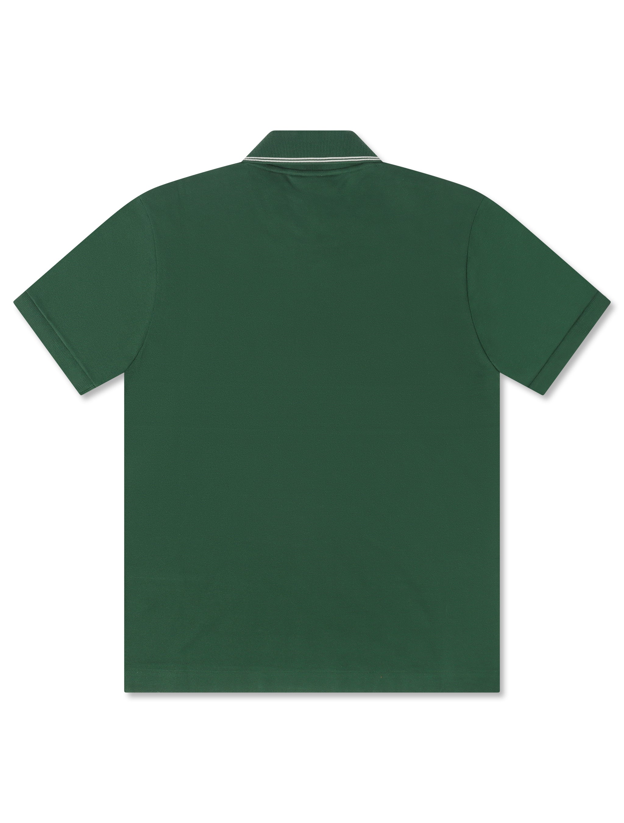 Lacoste Classic Fit Embroidered Shield Polo - Green by Denim Exchange