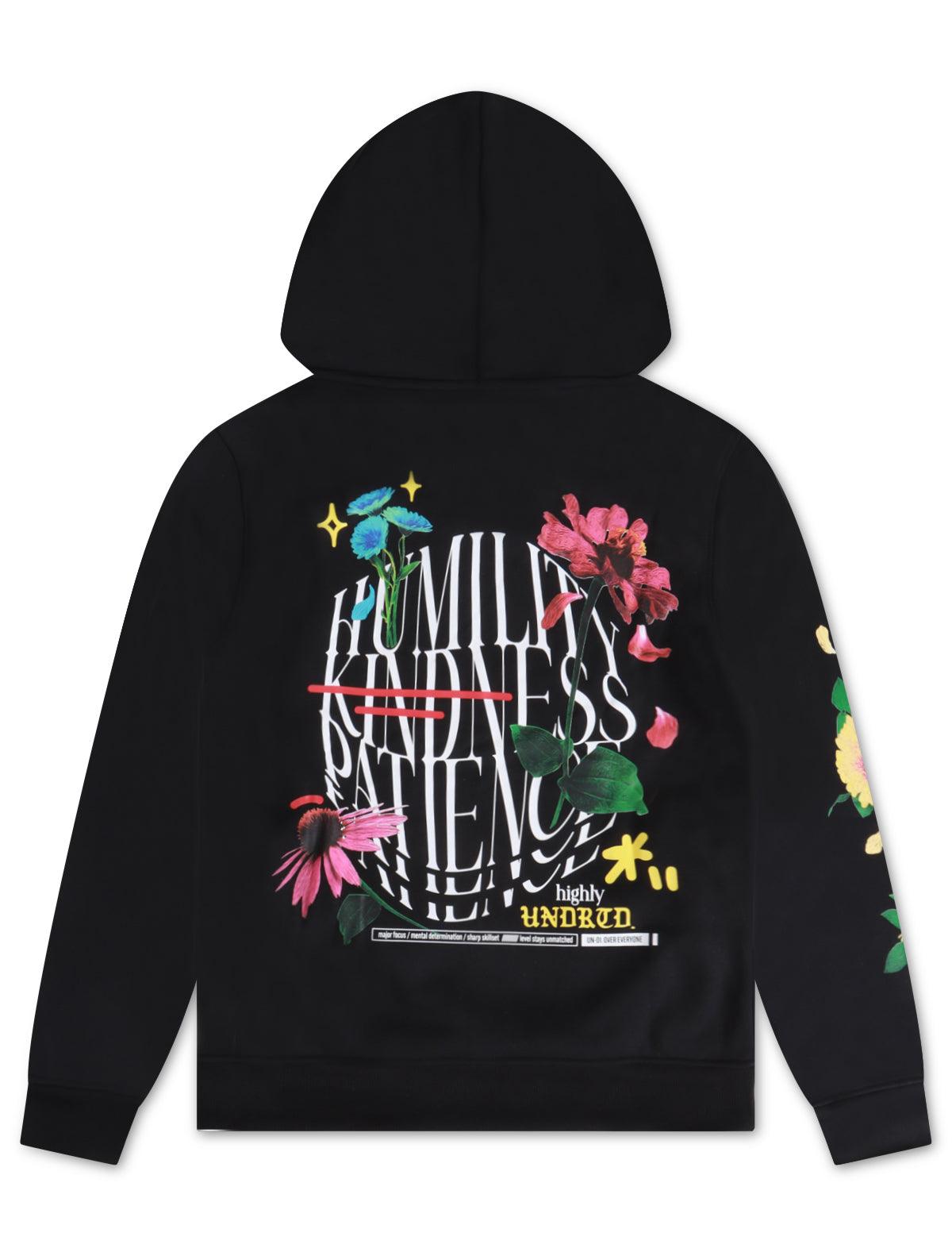 Underrated Humility & Kindness Hoodie - Black^ by Denim Exchange