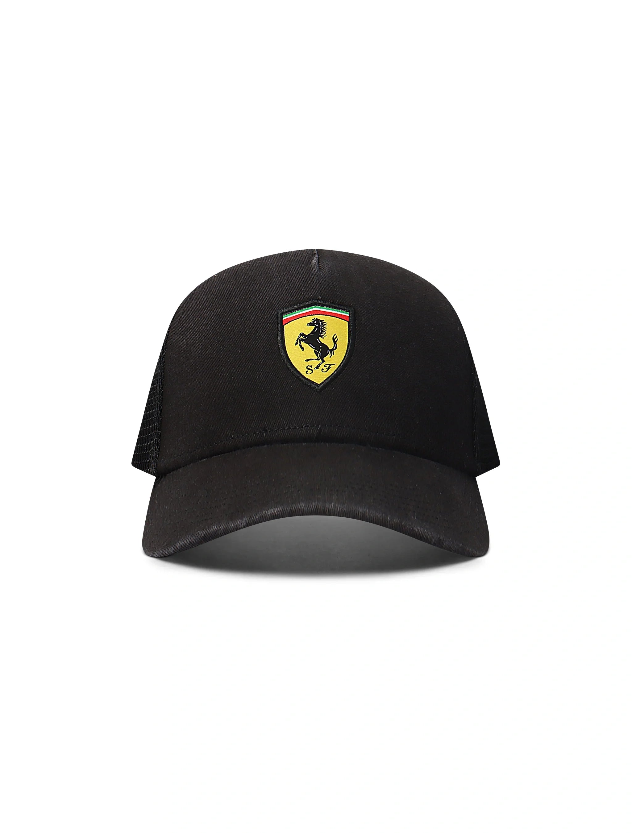 Puma Ferrari Trucker Cap - Black by Denim Exchange