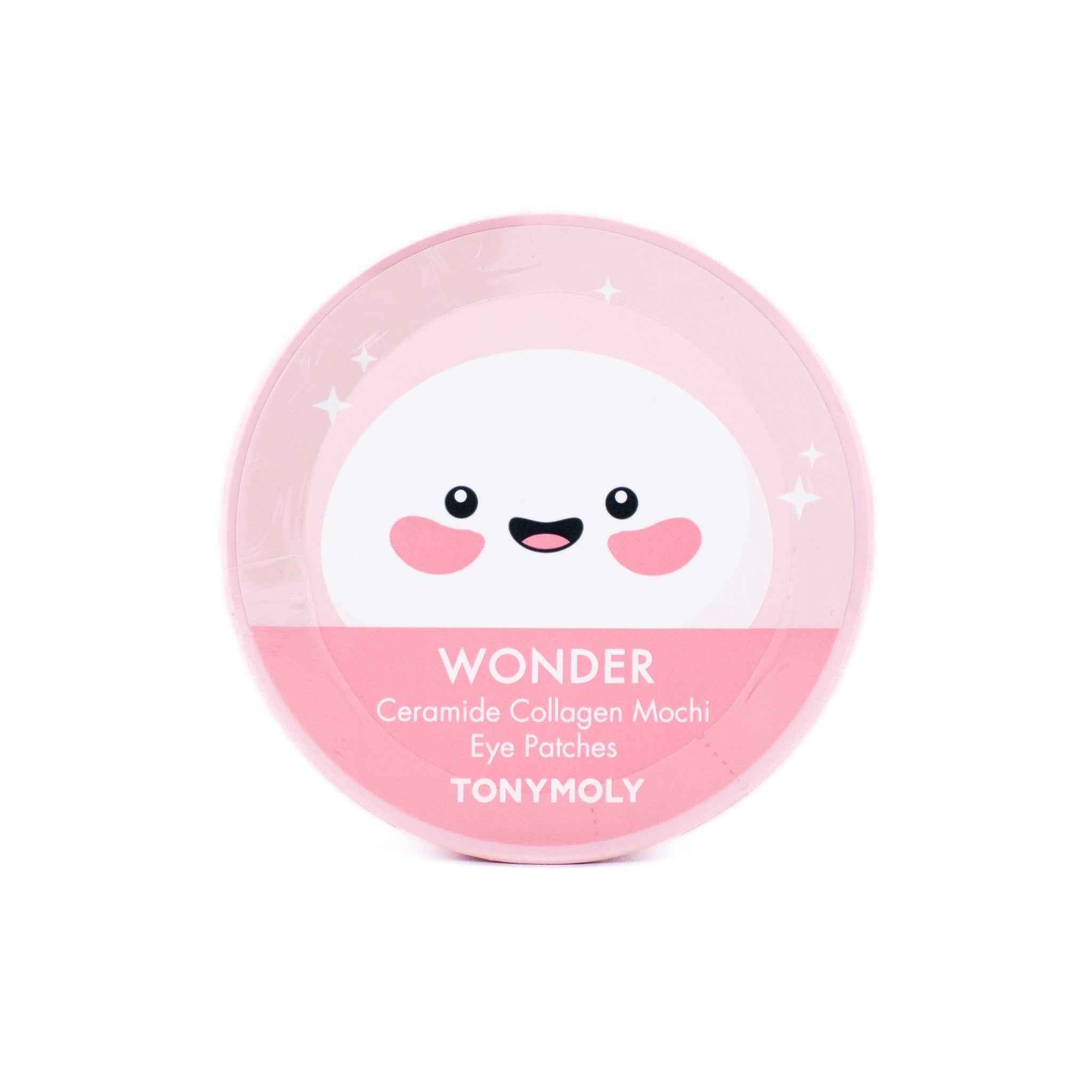 TONYMOLY Wonder Ceramide Collagen Mochi Eye Patches 60 - New