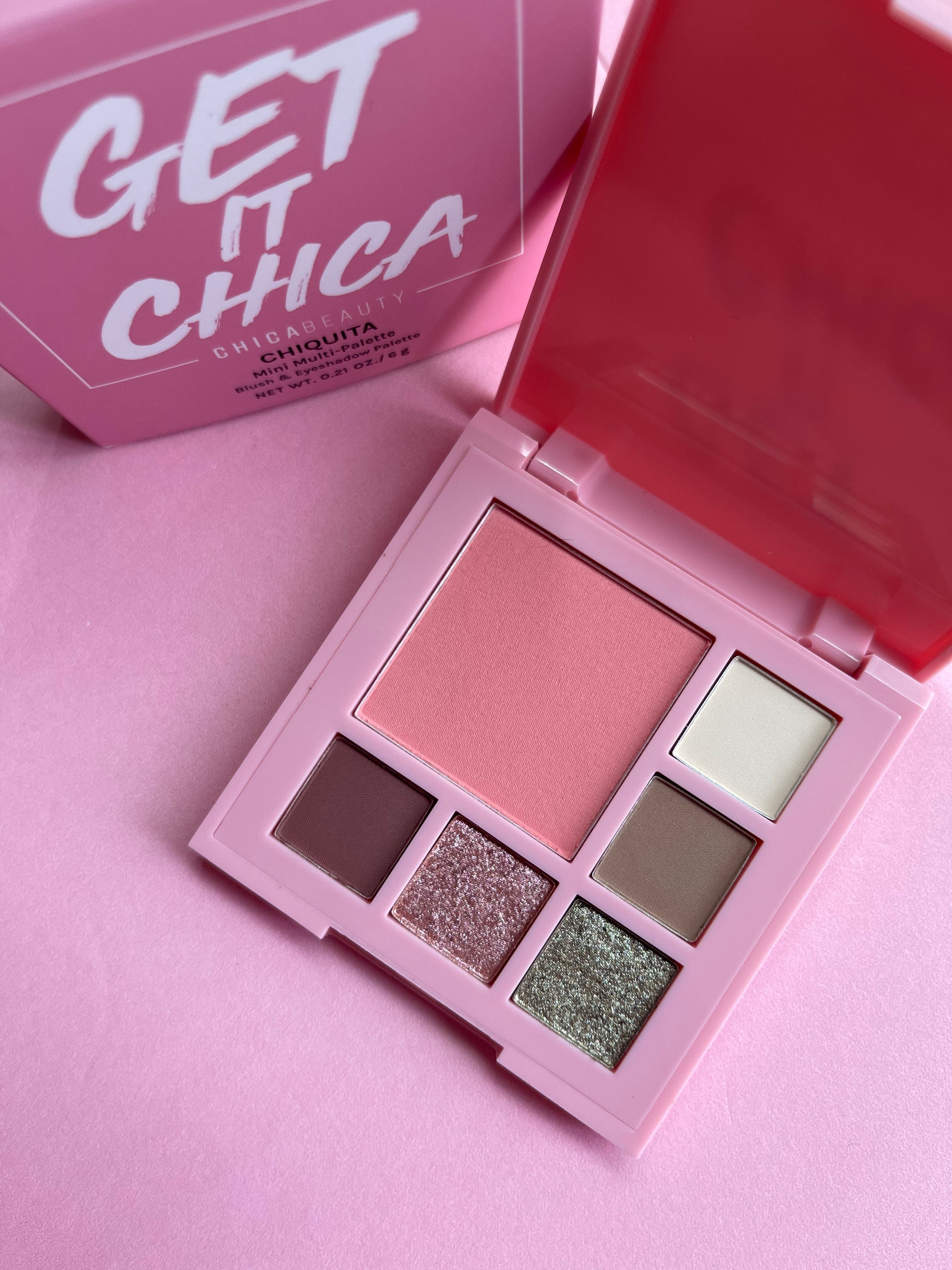 NEW! Get It Chica "CHIQUITA" (Mini-5 Eyeshadows and 1 Blush Multi-Palette) by Chica Beauty