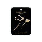 Kristin Ess Celestial Skies Set 3 pack in Gold - New
