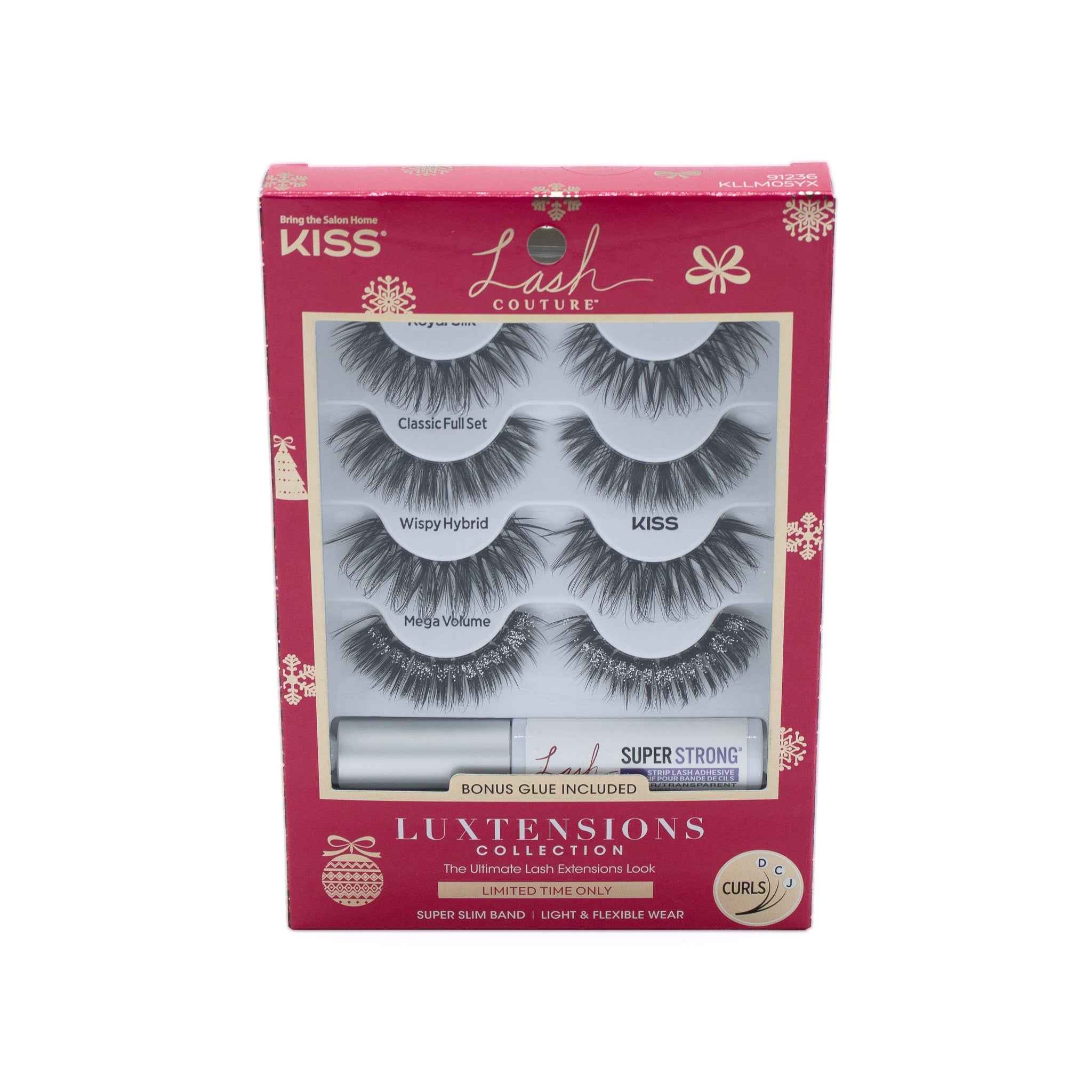KISS 91236 Lash Couture LuXtensions Collection MultiPack - New